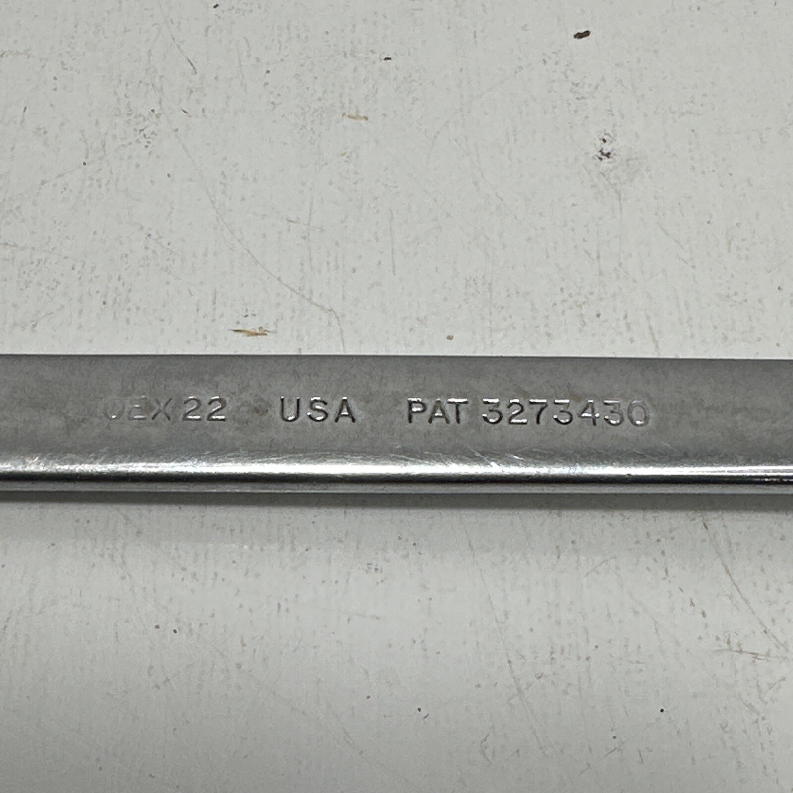 Snap On OEX22 11/16” 12 Point SAE Standard Combination Wrench USA GUC