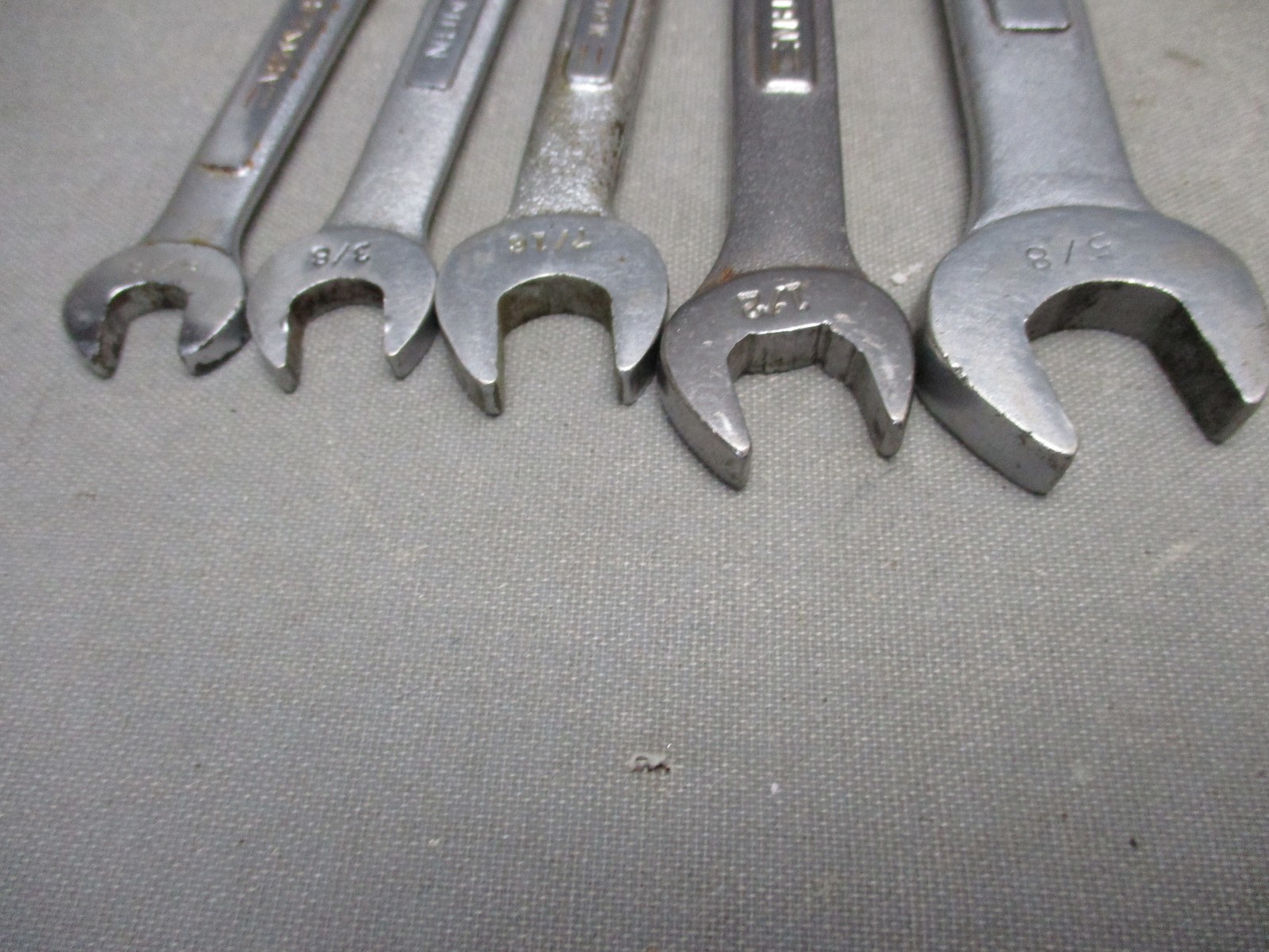 Lot of 9 Craftsman & SK Combination Wrenches SAE 5/16″ – 7/8″ 12pt.