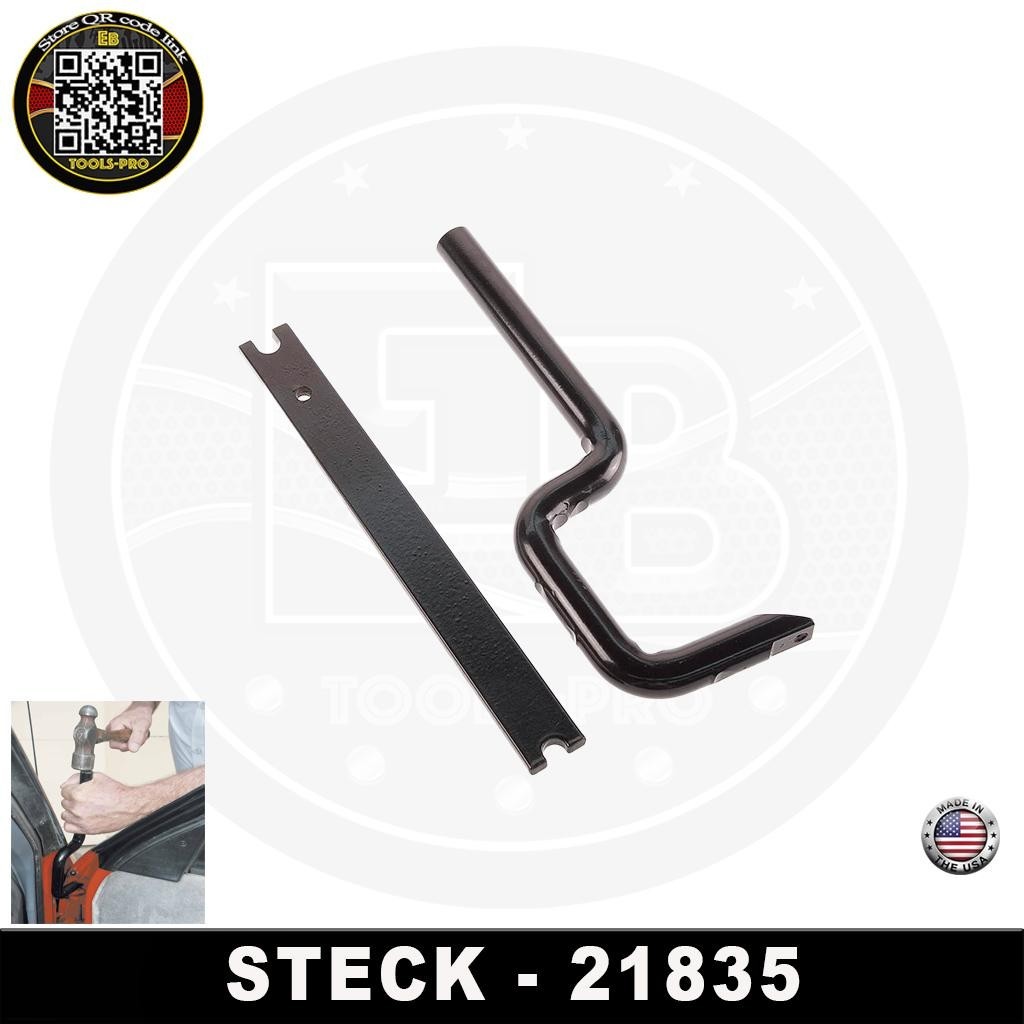 Steck 21835 Door Hinge Pin Popper Tool Includes Pin Puller Made In USA