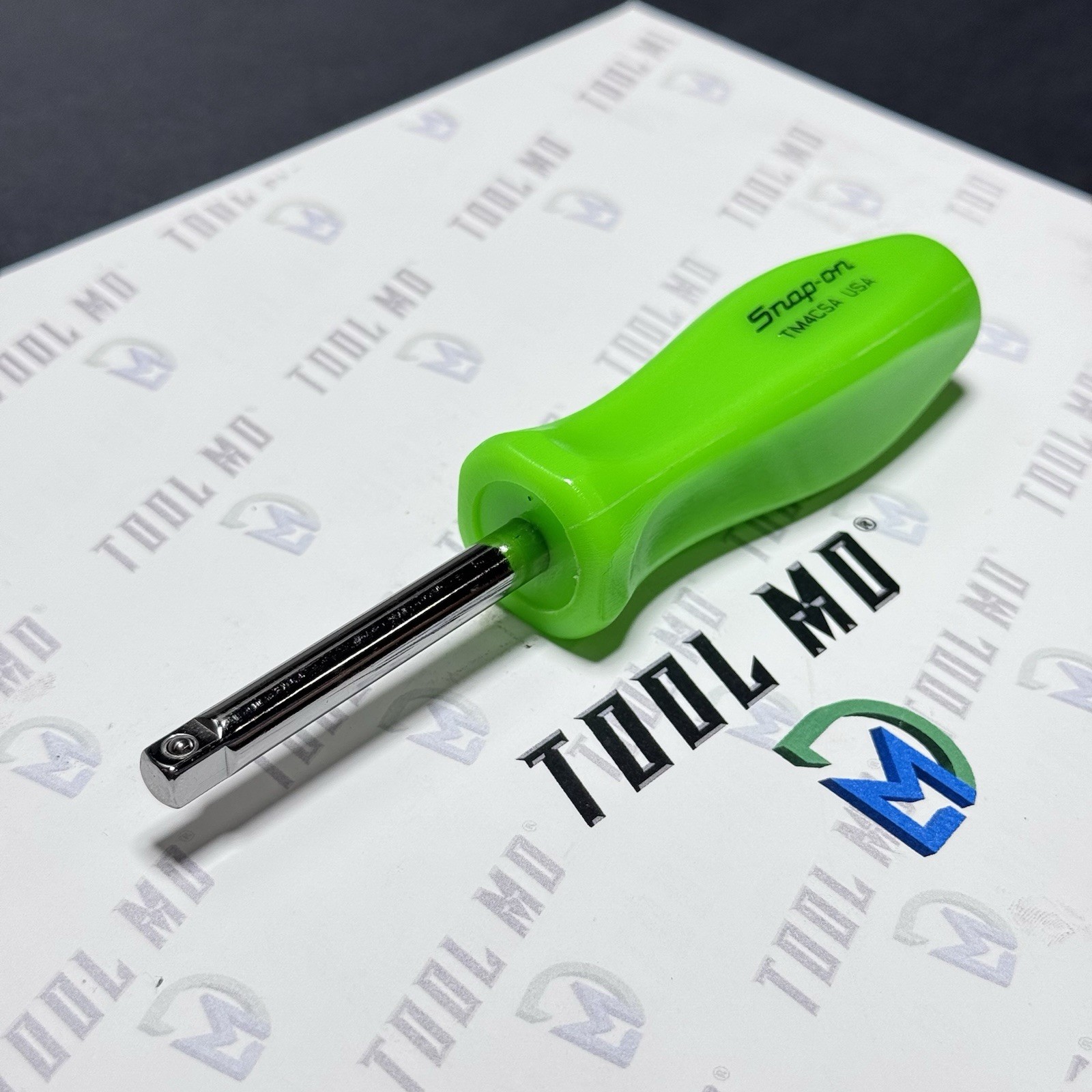 Snap-on Tools USA NEW GREEN Hard Handle 1/4″ Standard Shank Driver TM4CSAG
