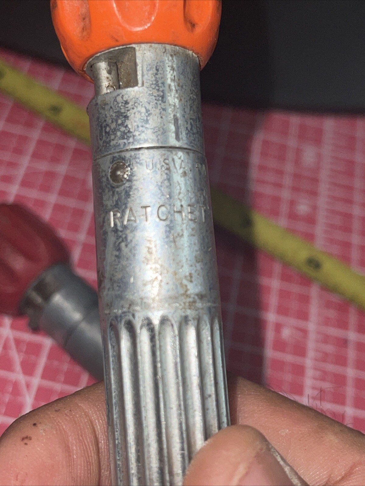 Vintage Ratchet Versa Socket Tool Set Driver Multi Head Ratcheting Phillips Flat