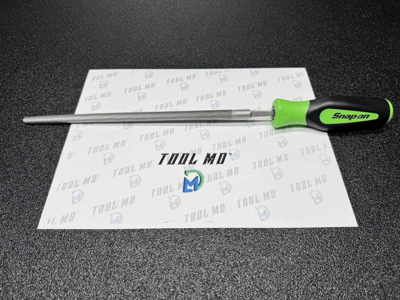Snap-on Tools NEW GREEN Soft Grip Round 10” Blade Length File SGHF615B 10R