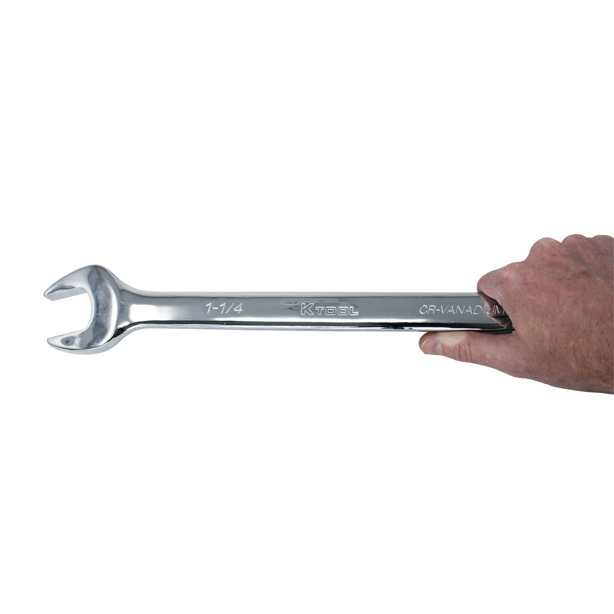 K-Tool 41340 1-1/4 Fractional 12pt Standard Combo Non-Ratcheting Wrench