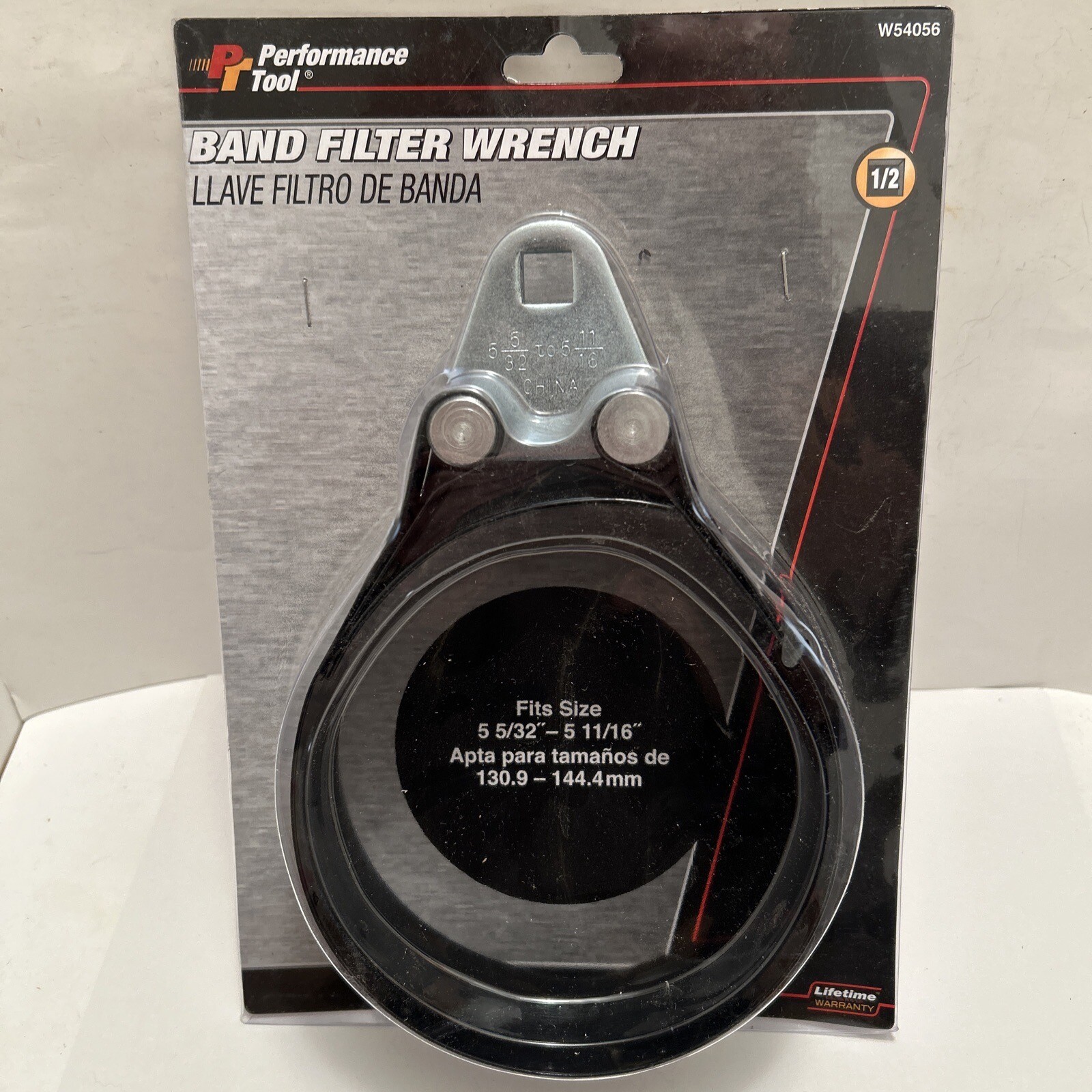 Performance Tool W54056 5-6/32”-5-11/16” Band Style Oil Filter Wrench New