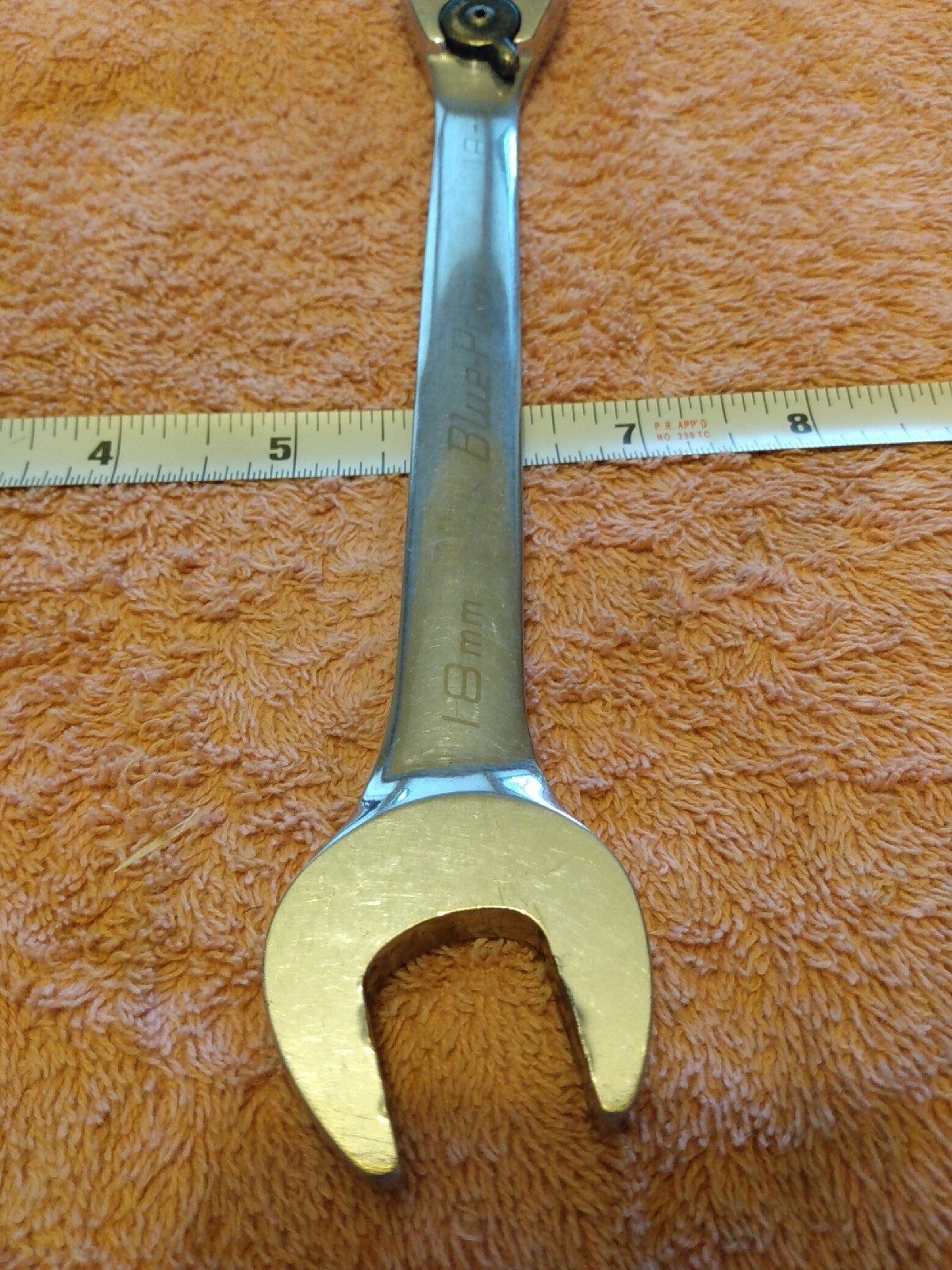 Blue Point By Snap On Tools 18 Mm Combination Ratchet Wrench Reversible