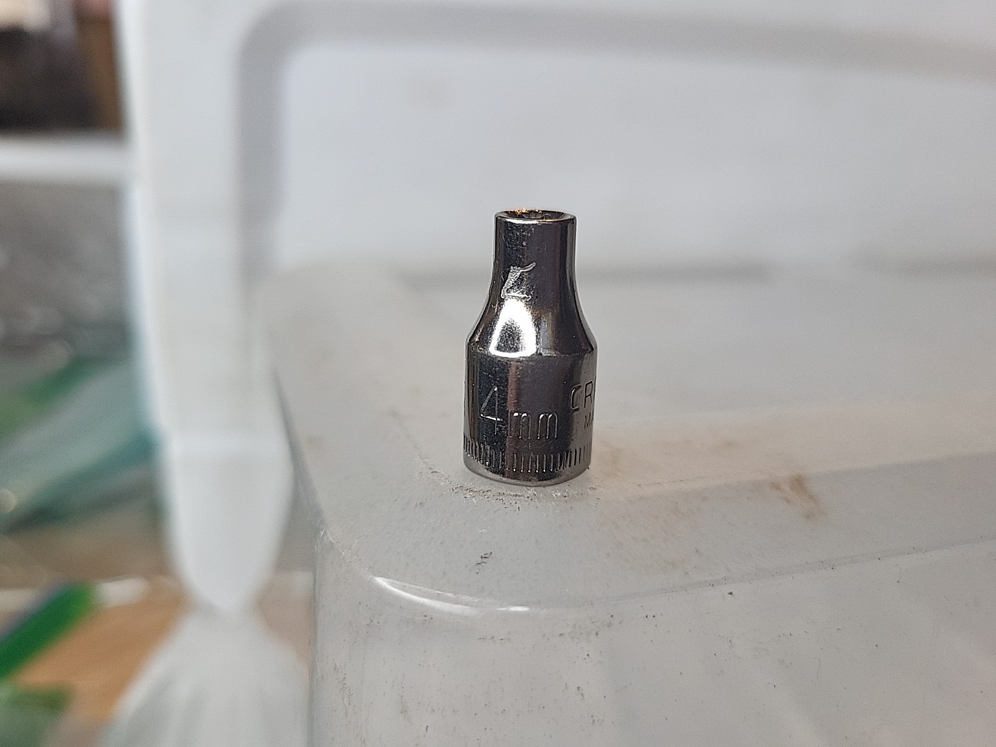 Craftsman 4mm Chrome Socket 43505 6 Point Inverted G1 USA