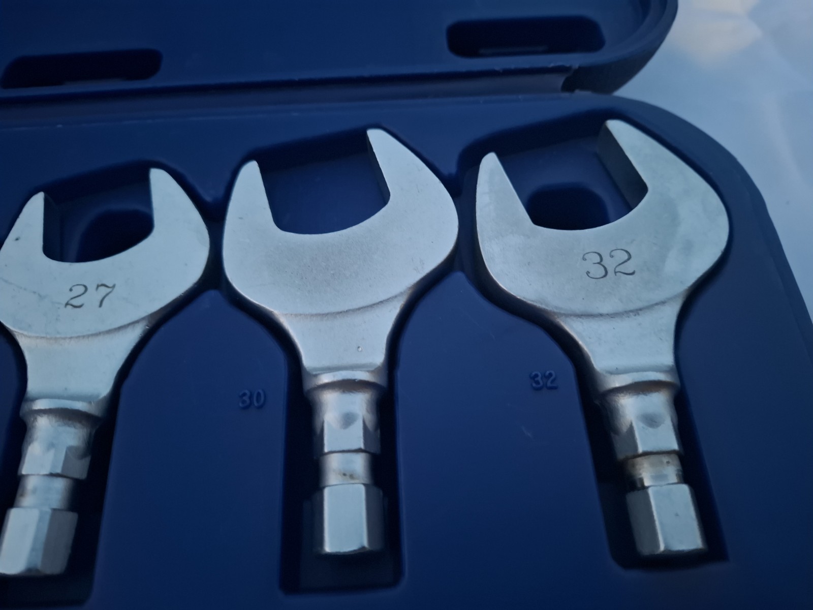 Boxed NOS LASER 10 piece obstruction spanner head tool set Never Used