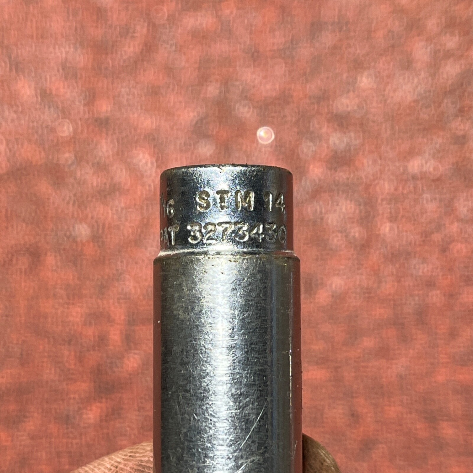 Snap On Tools STM14 7/16″ SAE Flank Drive Deep Socket 1/4″ Drive 6 point USA