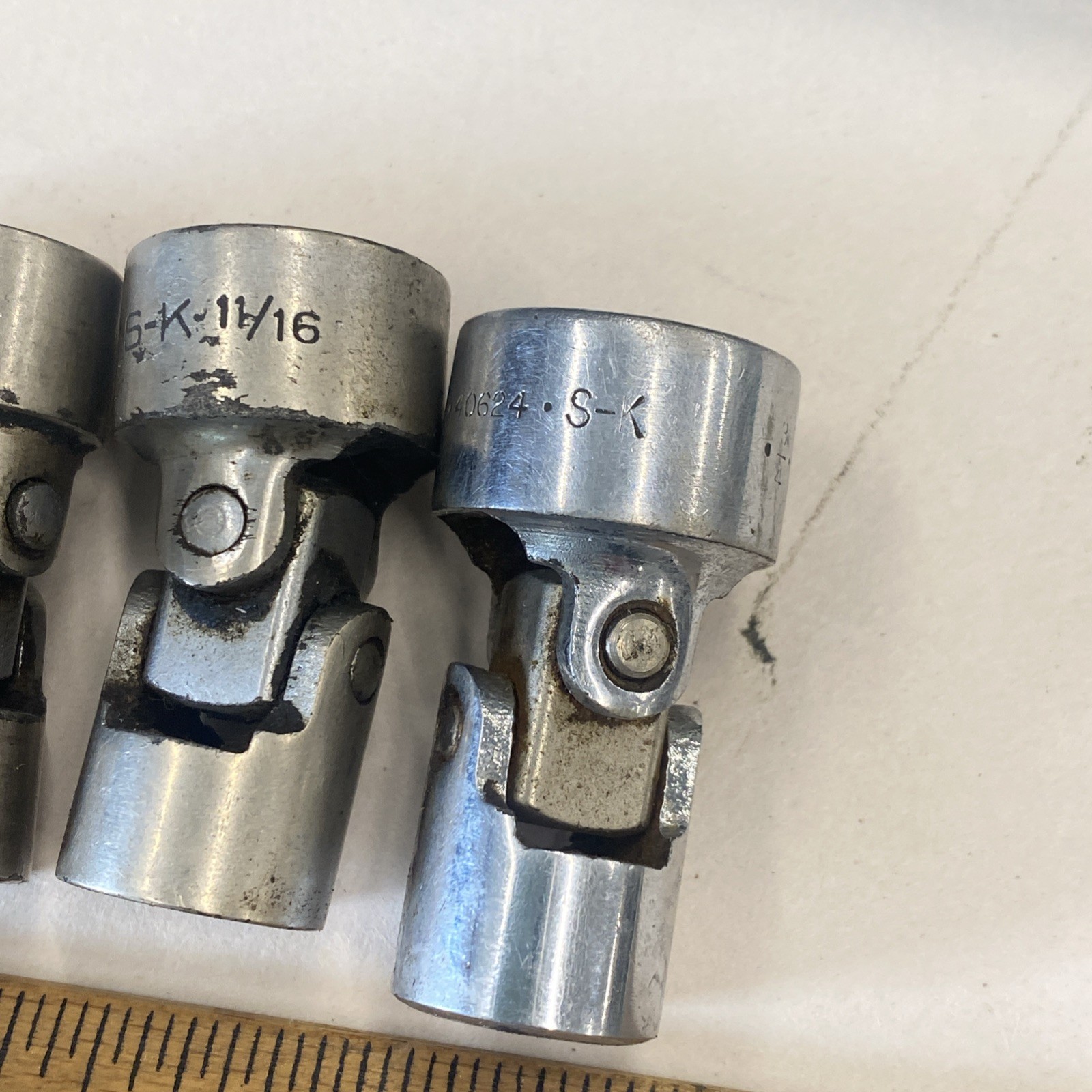 6pc S-K/Mac Mix Maker 6pt Universal Swivel 3/8 dr. Socket Set 7/16″ – 3/4″ M0911