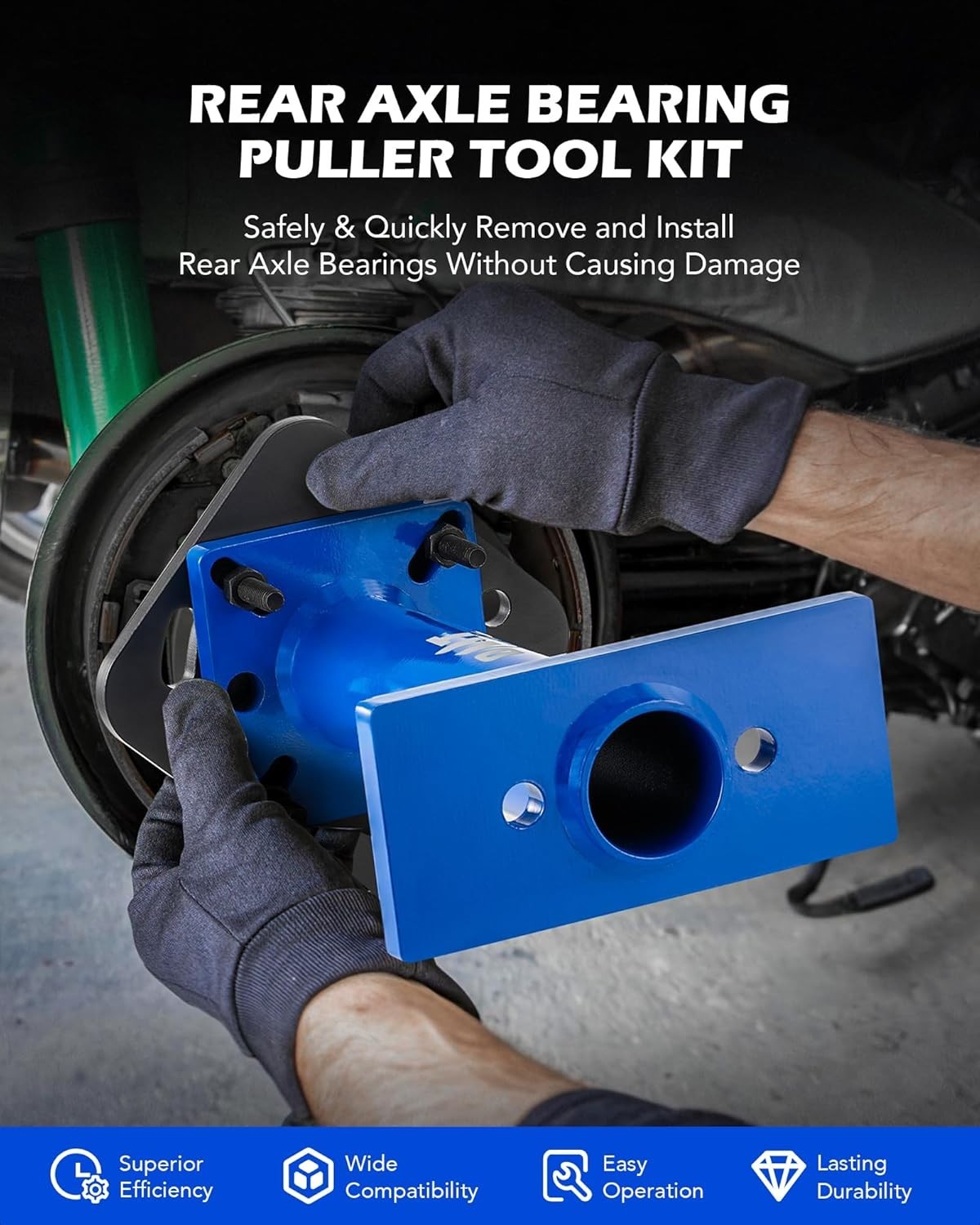 Wheel Bearing Removal Tool Kit for Toyota 4Runner Tacoma T100 Tundra Hilux
