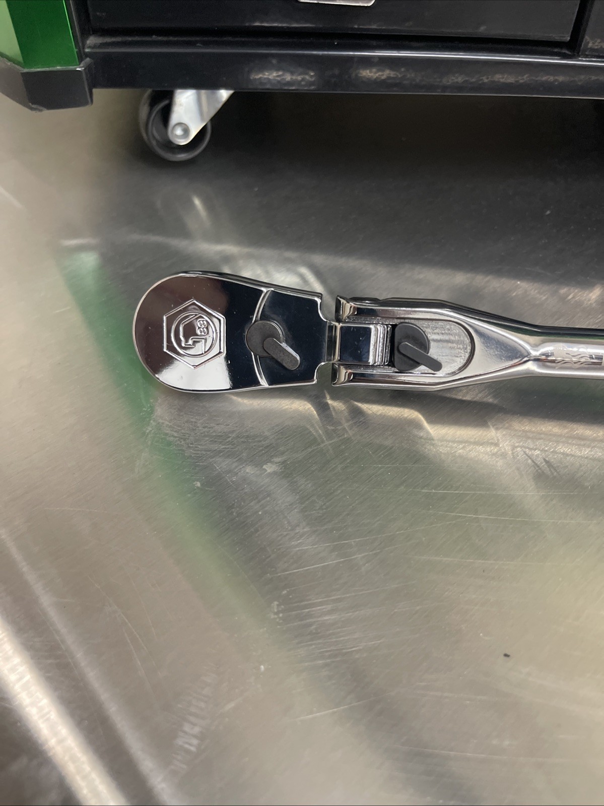 NEW! Matco Tools BFR128LFR 3/8″ DRIVE 12-1/2″ LOCKING FLEX HEAD RATCHET RED
