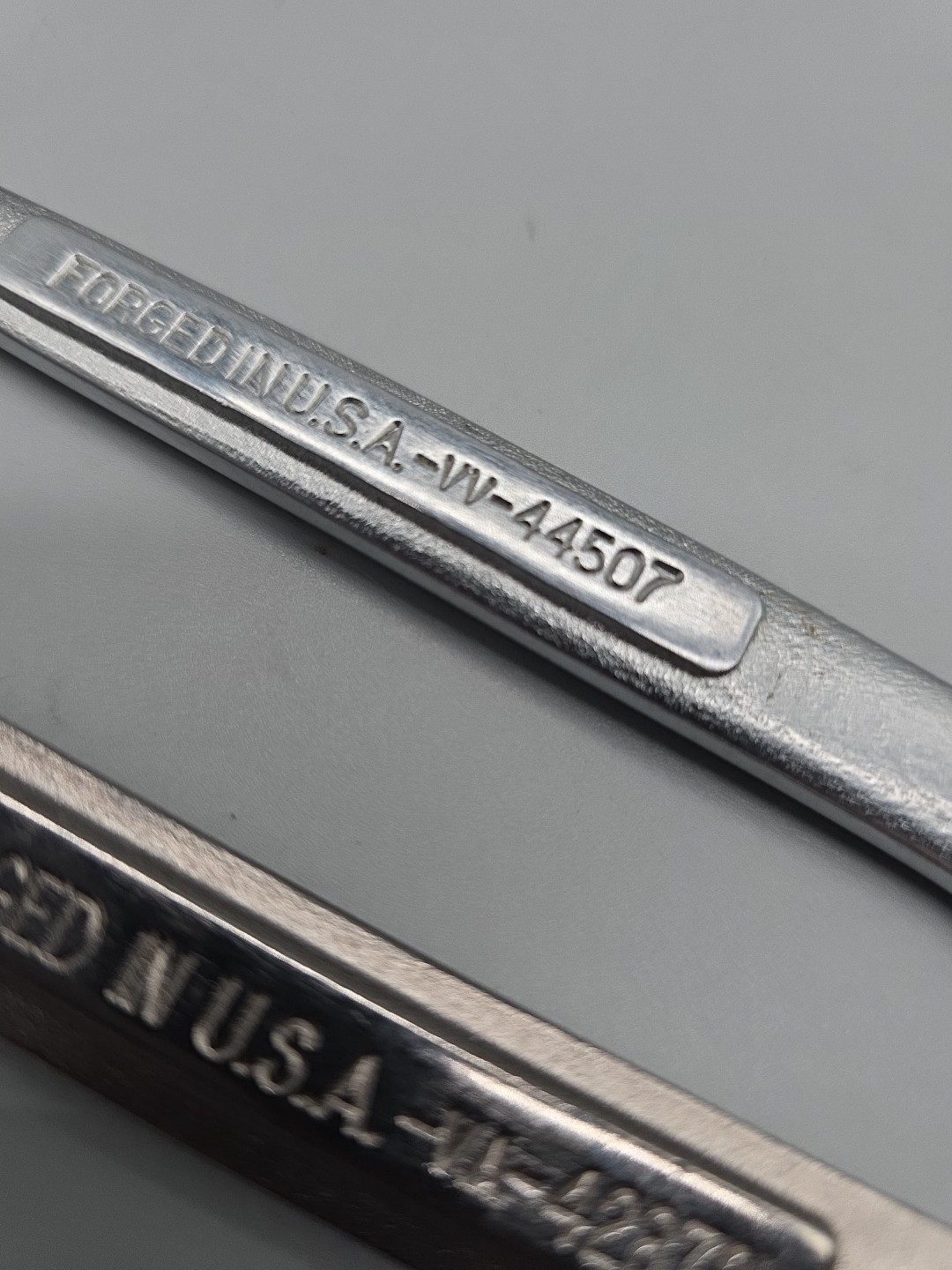 Craftsman 15mm x 13mm Metric Open End Wrench VV 44507+ VA 42872 15mm 6pt USA