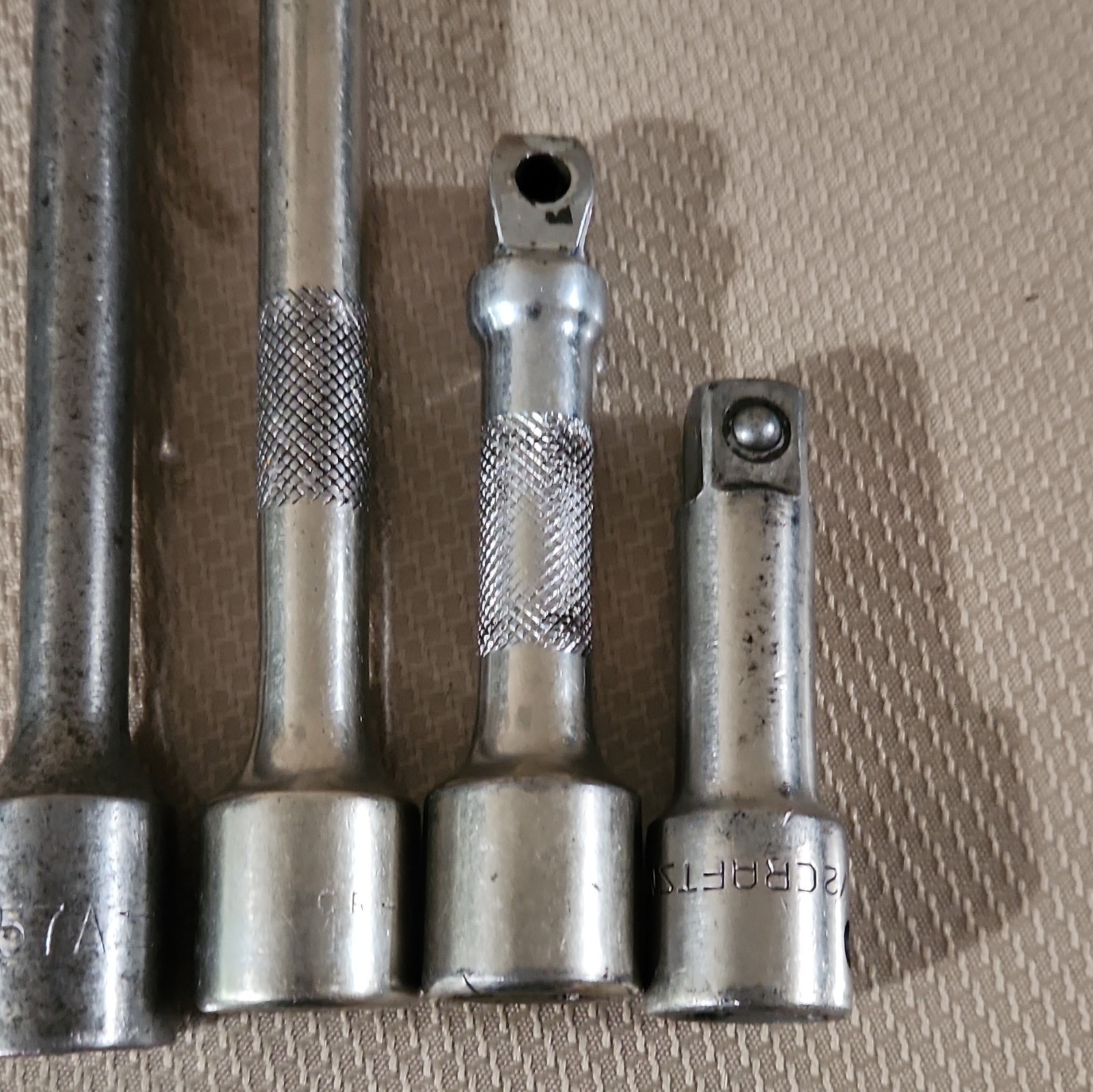 Lot Of 6 – 1/2 Dr Assorted Extensions Napa USA Impact, Action, Craftsman