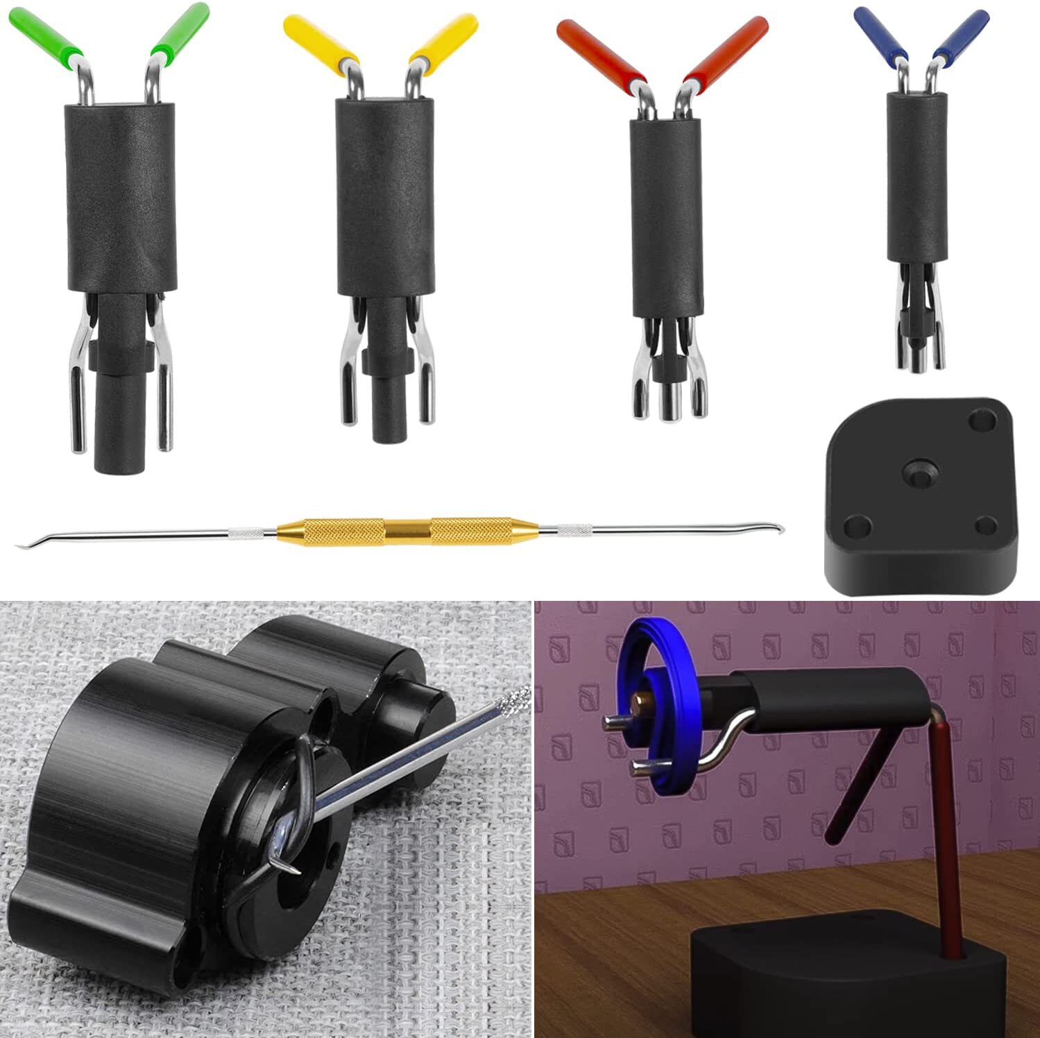Rod Seal Install Set Hydraulic U-Cup Twistor Installation Tools Kits (6pcs/Set)
