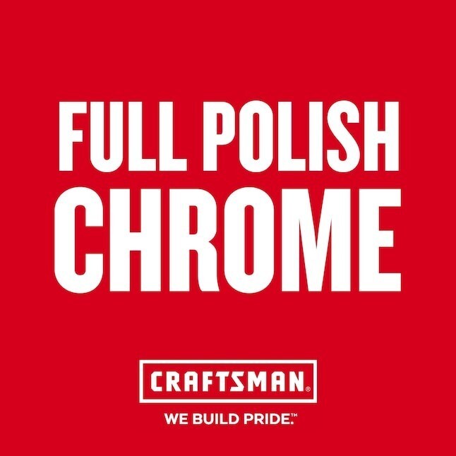 CRAFTSMAN 20-Piece Standard SAE & Metric Polished Chrome Tool Set CMMT12108
