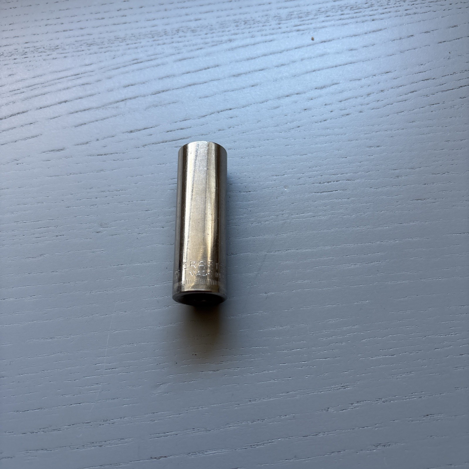 Craftsman #44432 15mm 3/8″ Drive 6 Point Deep Socket Chrome G-2 Series USA Made