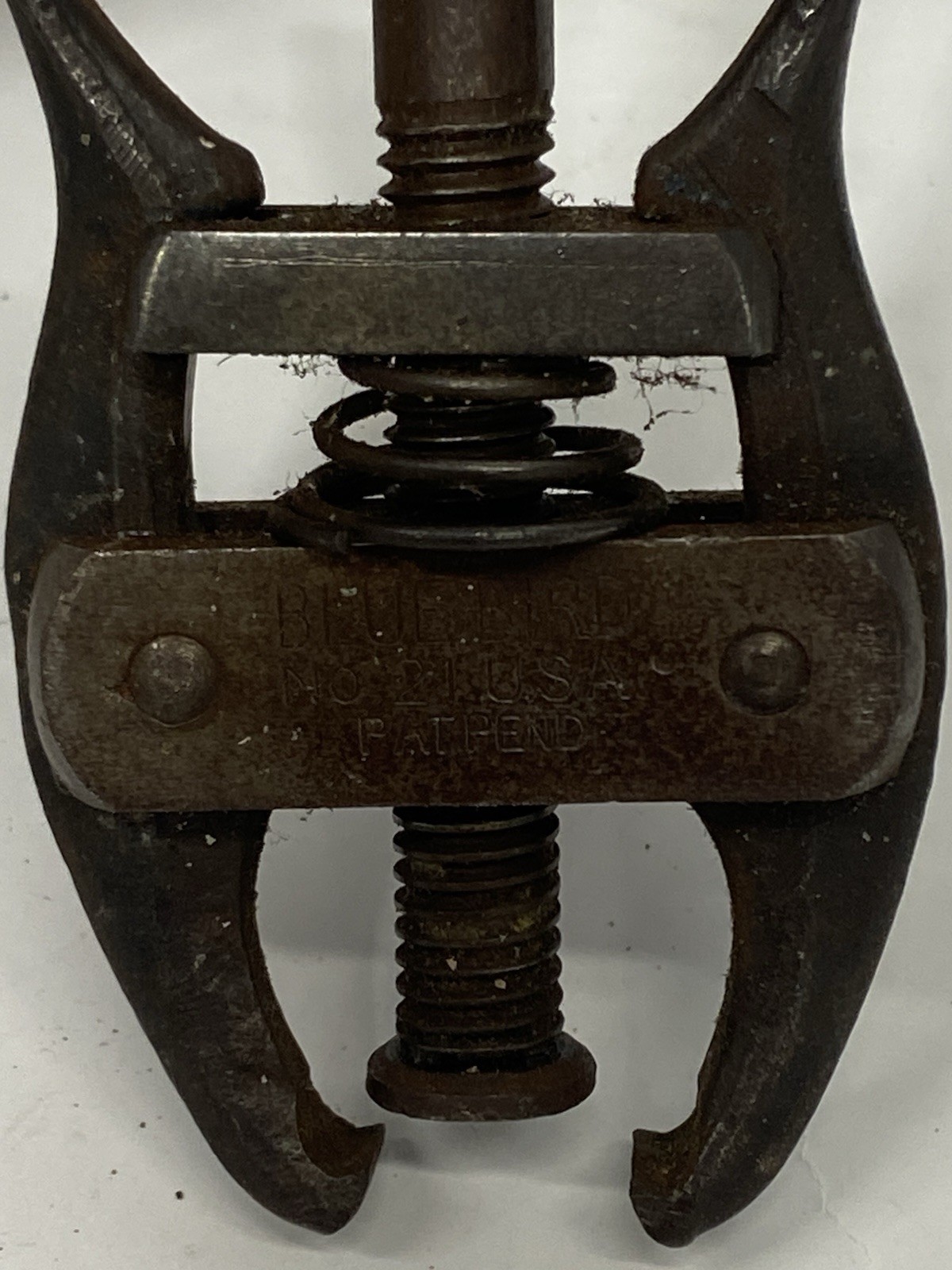 Vintage Blue Bird No. 21 Battery Cable Clamp Puller USA