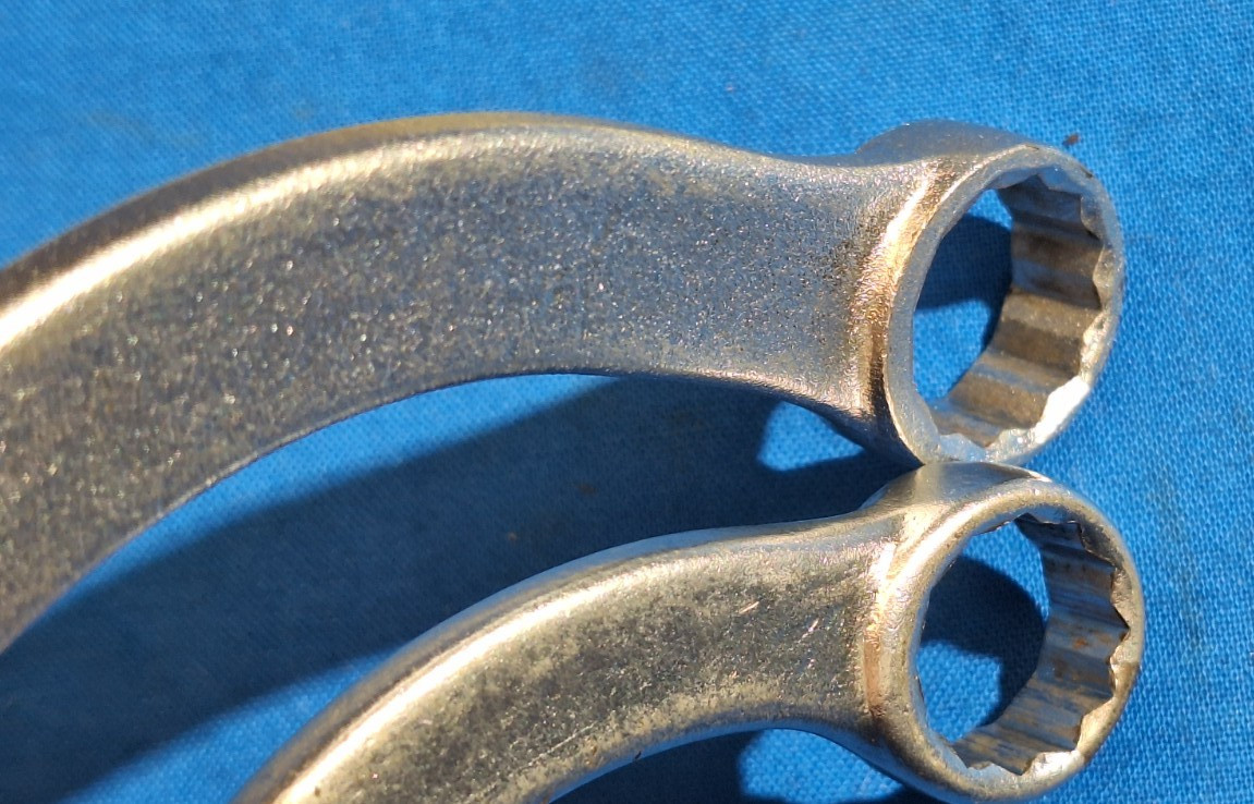 Proto 1731 & 1730 3/4″-5/8″ & 5/8″-9/16″ half moon wrenches Obstruction wrenches