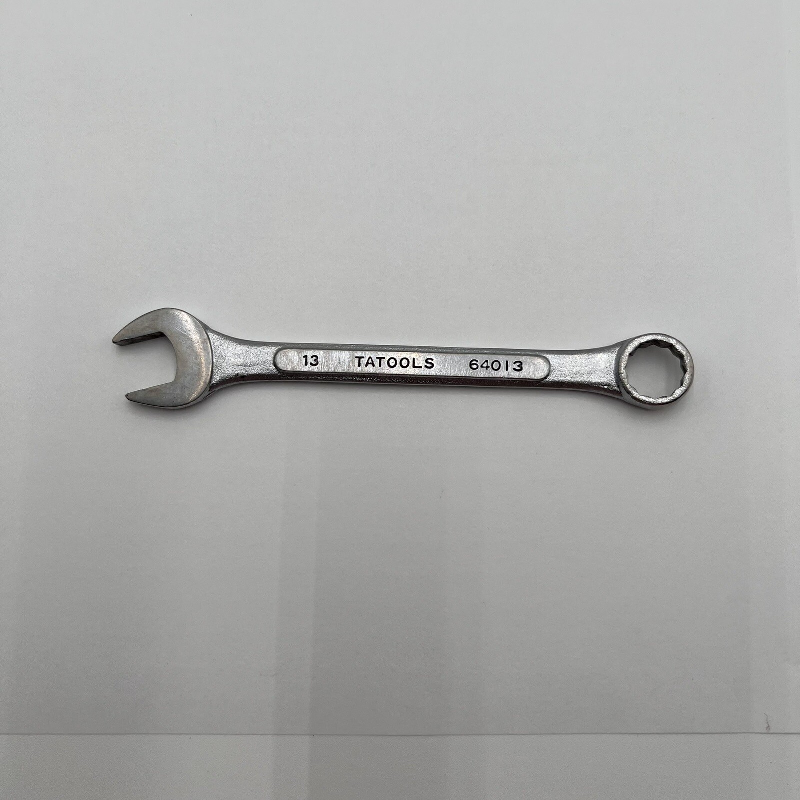 TATools Combination Wrench Set 6 Pc 10, 11, 12, 13, 14, 15 MM Drop Forged Taiwan