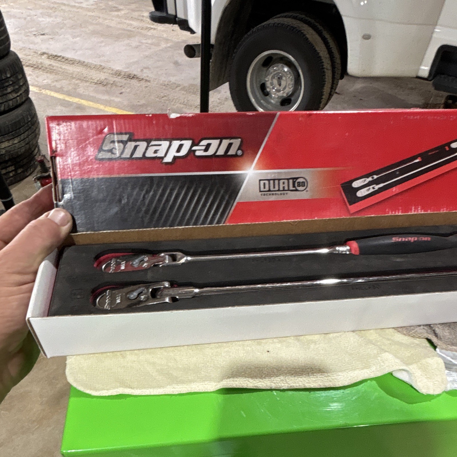Snap On 204rt04fr 3/8 Swivel Head Ratchet Set New Other