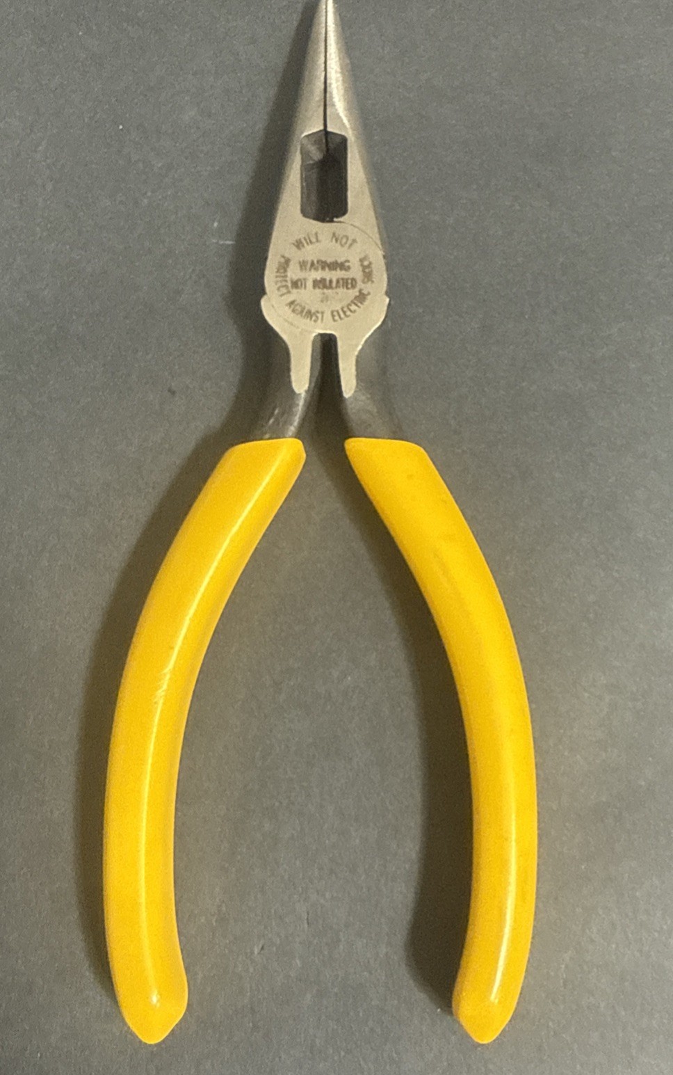 1996 VINTAGE KLEIN TOOLS D203-5 NEEDLE NOSE SIDE CUTTING PLIERS 5” NOS USA RARE