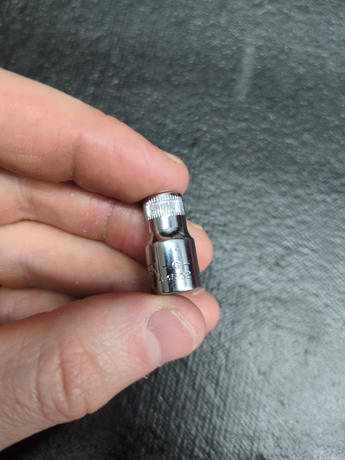 Craftsman 6mm Socket 6pt. 1/4″ Drive -G- 43502 (Top Knurl)