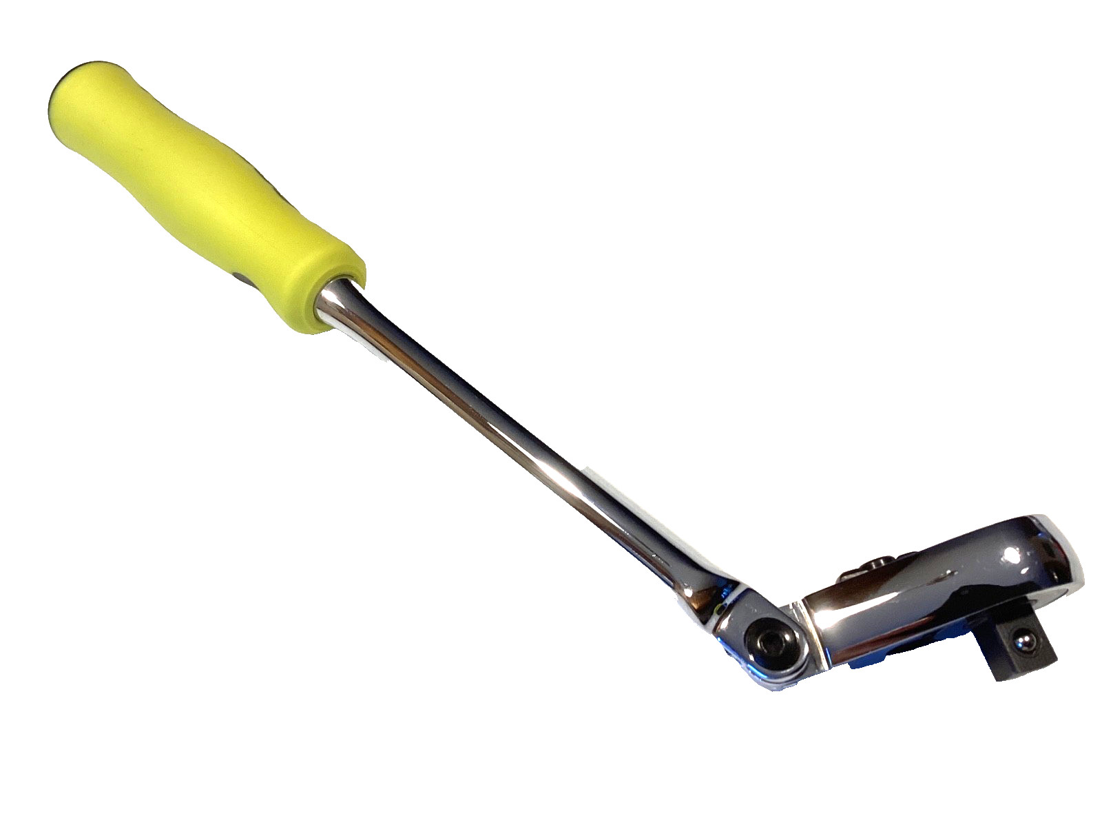 Cornwell USA NEW 3/8”Dr Hi Vis Soft Grip Snap Detent Flex Head Ratchet JRF36HAY