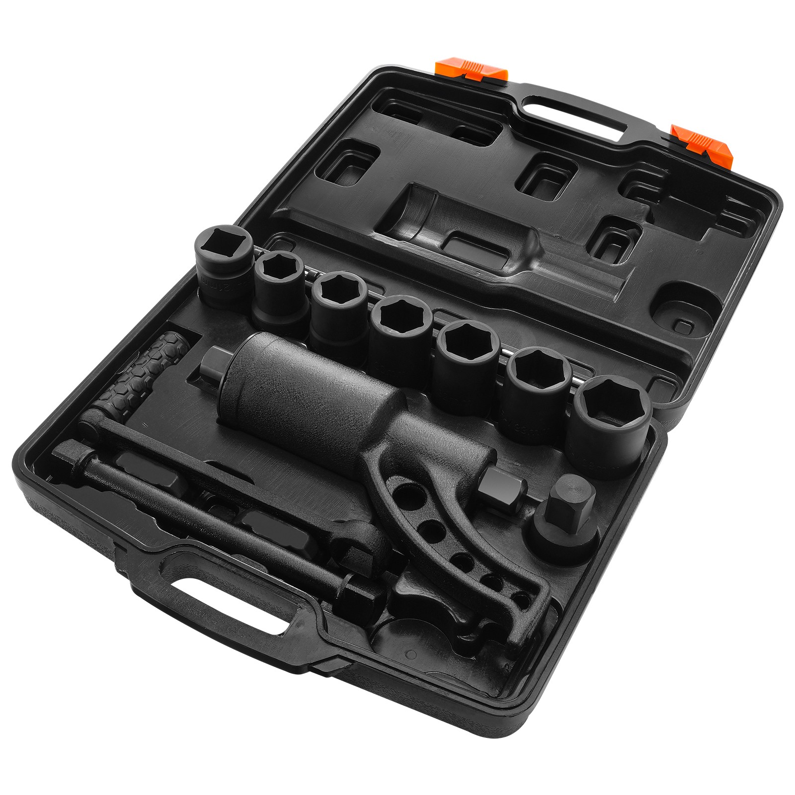 VEVOR Torque Multiplier Wrench Set 1″ Drive 1:64 Lug Nut Remover with 8 Sockets