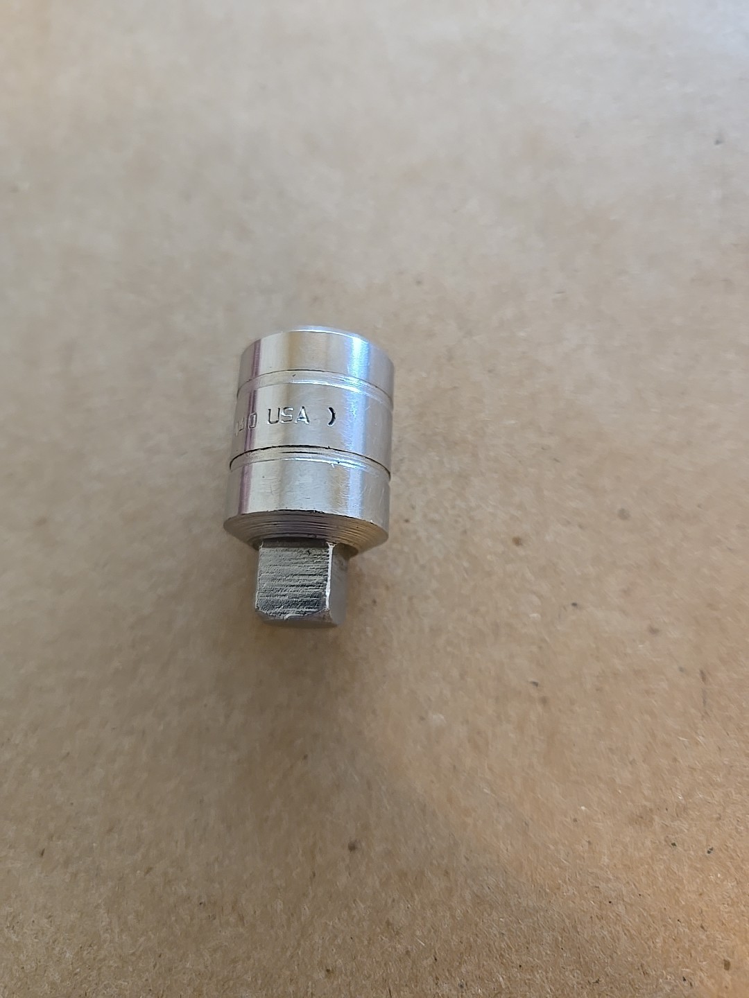 Snap On 3/8″ Drive 5/16″ SAE Chrome External Pipe Plug Socket PPM410