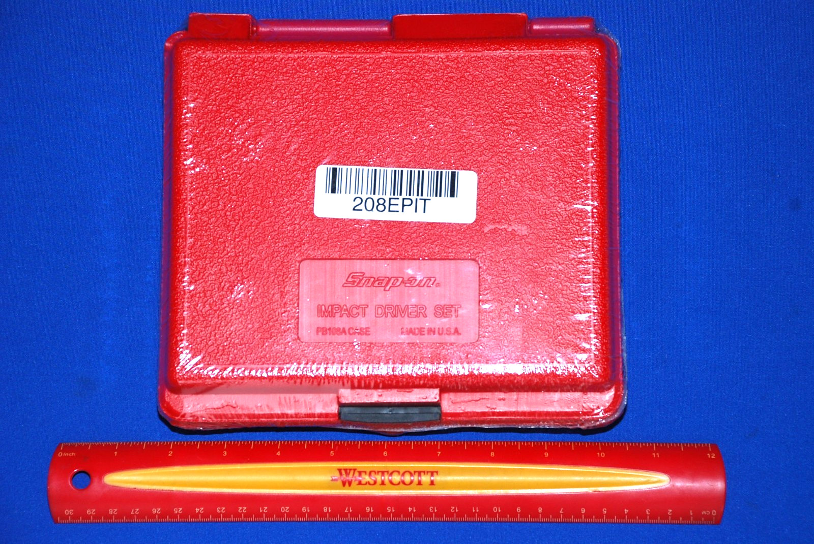 Snap-On NEW SEALED Ships for FREE 8 Piece 3/8″ Drive Impact Driver Set 208EPIT