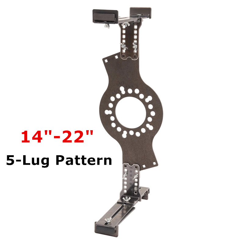14″-22″ Wheel Fitment Simulator Tool Tire Test Size For Measuring Mockup 5-Lug