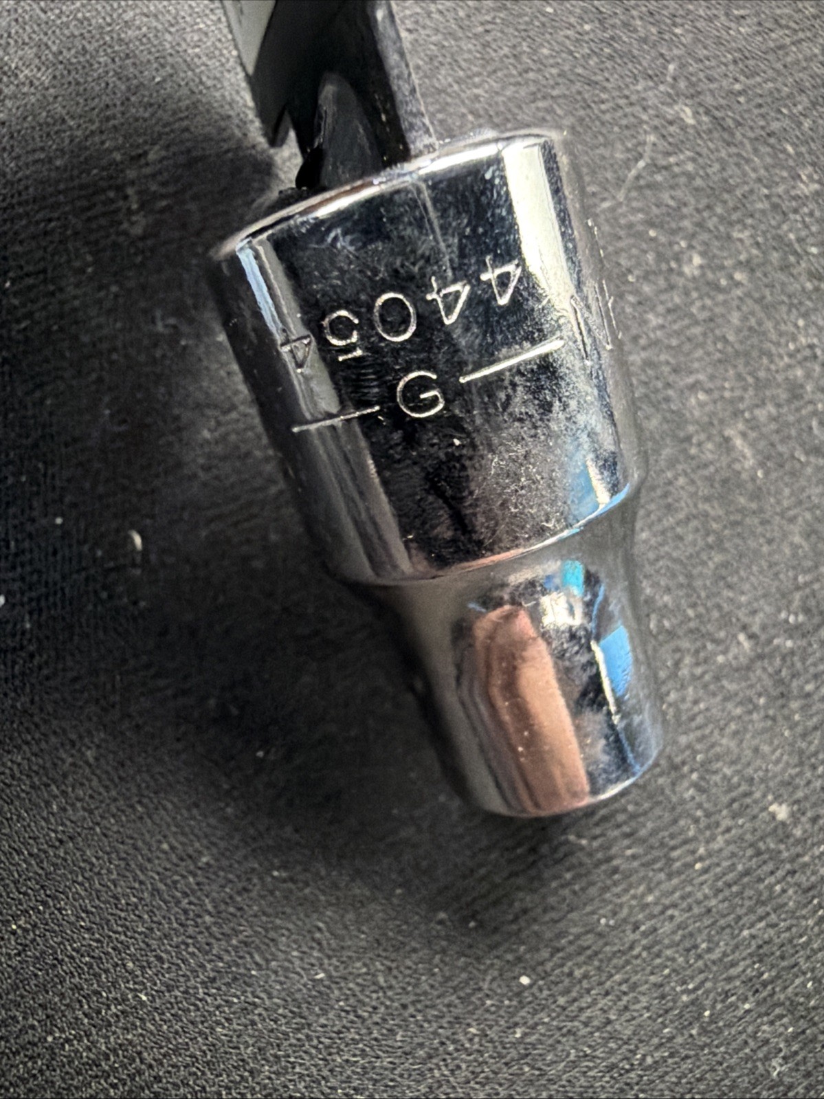 $15 Socket Sears NOS Craftsman G 7/16 44054 1/2 Drive 6 Pt SAE Chrome Shallow