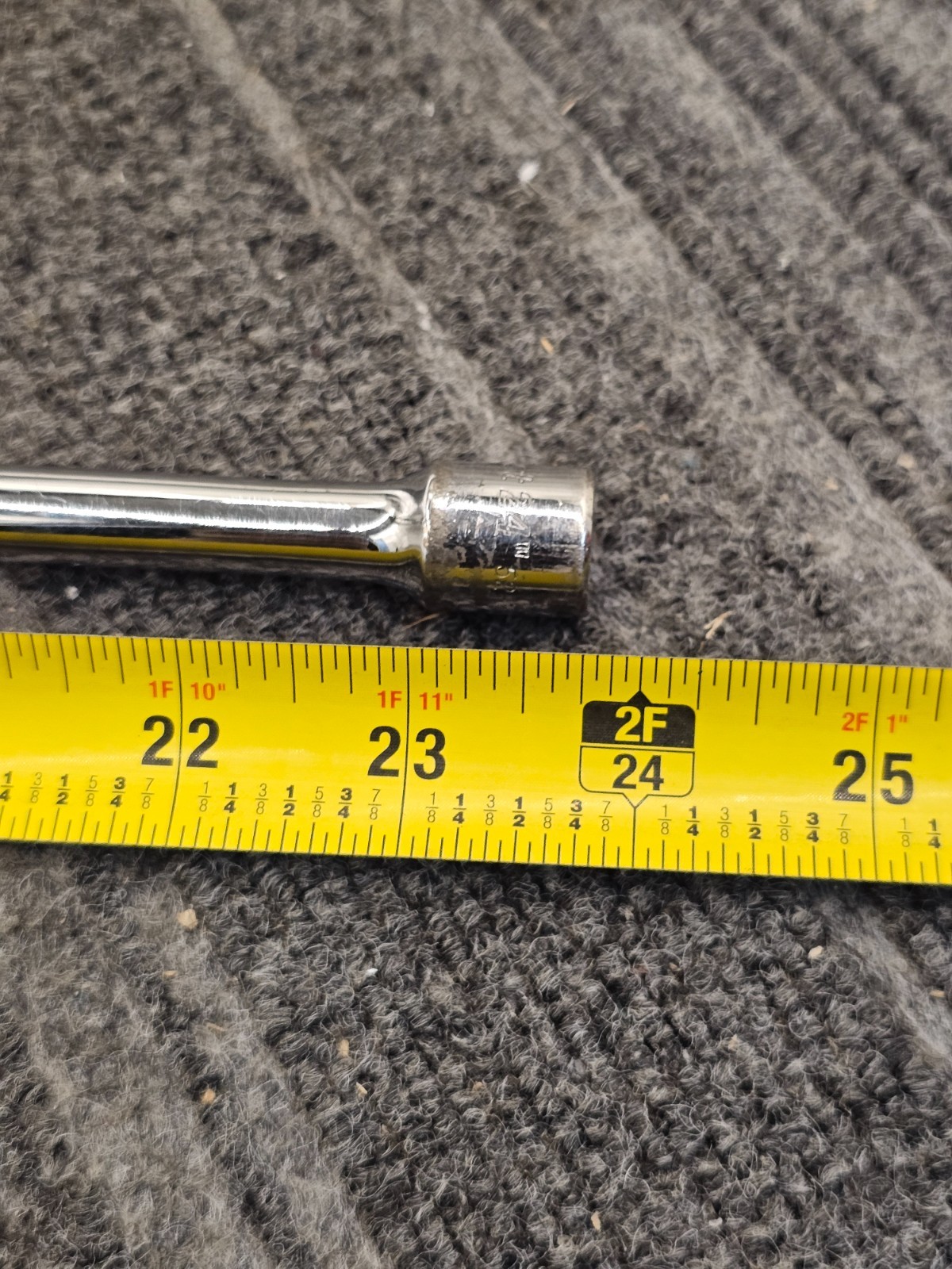Duralast 3/8in Drive 24in Extension Bar 52-126 Chrome