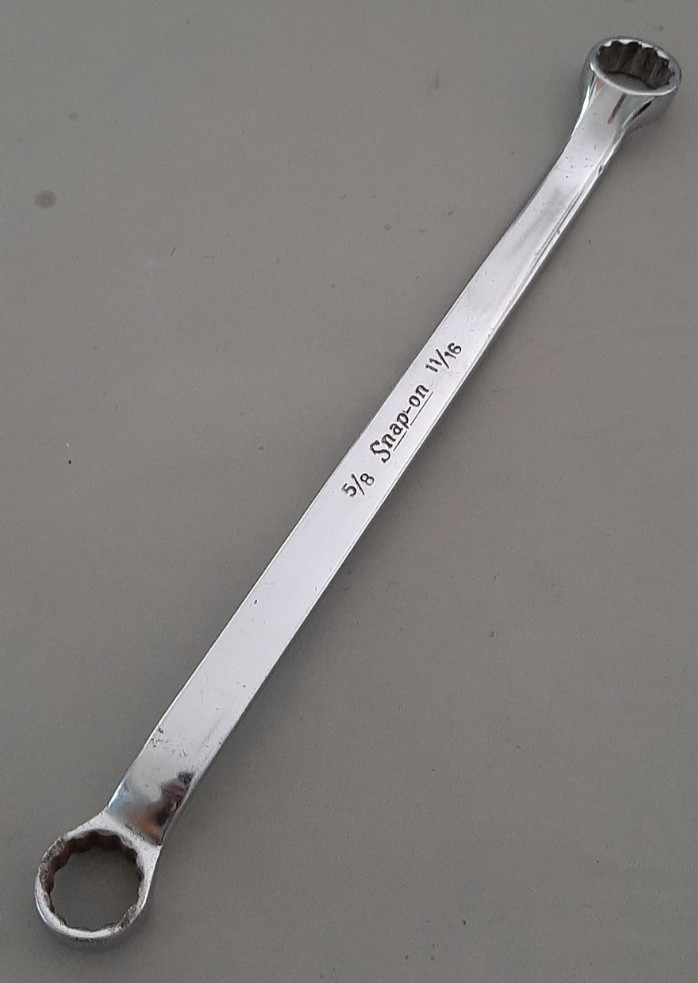 Snap-on Tools USA XB2022 5/8″ x 11/16″ 12pt Point Offset Box End Wrench 614
