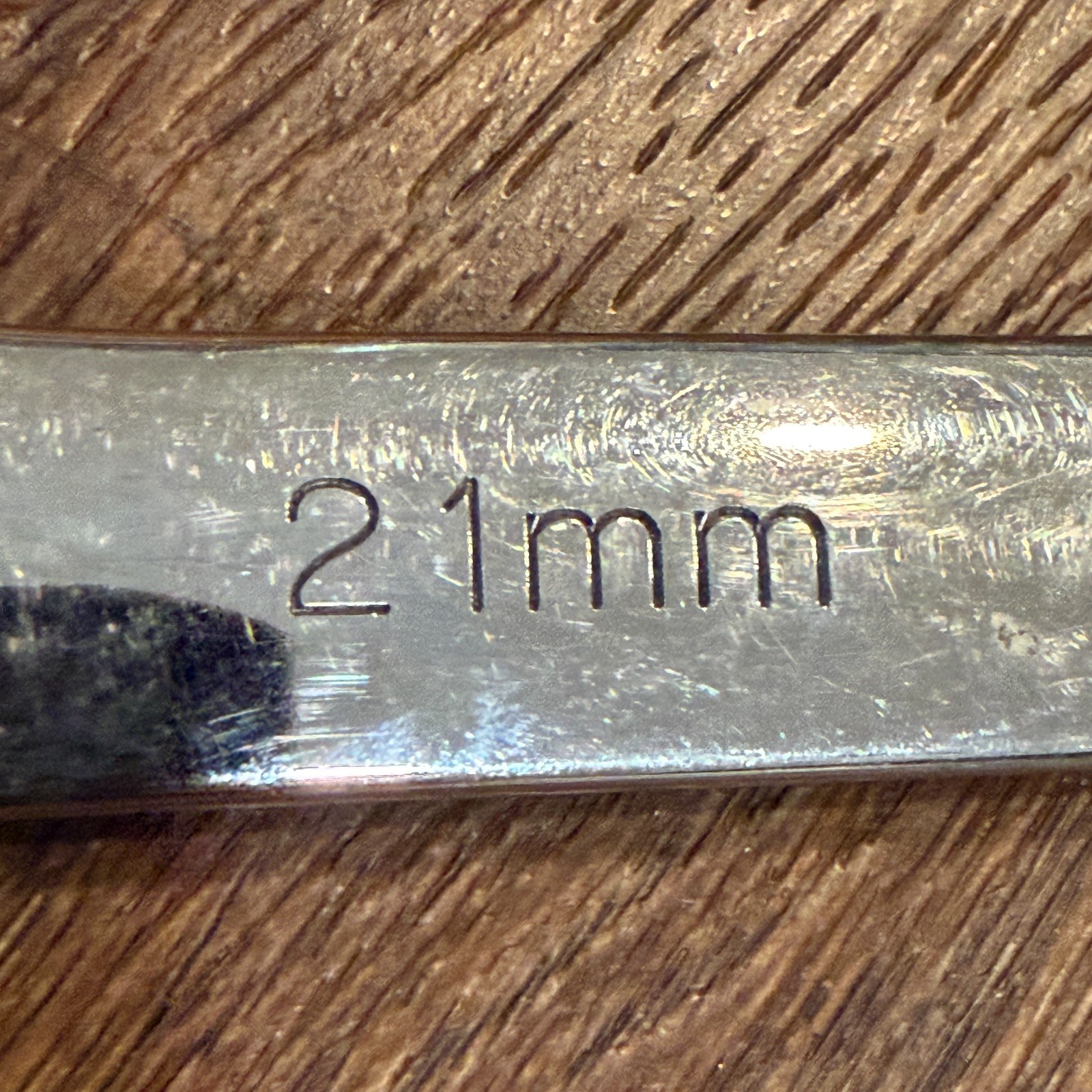 K-D 21mm 63521 USA Made Combination Wrench Metric Full Polish Finish KD