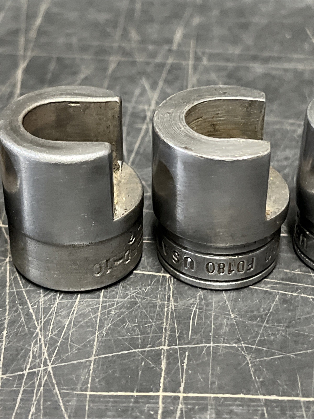 Snap On 5pc Weather Head Sockets 3/8” Drive. FD220, FD10, FD180, FD160, FD6 USA