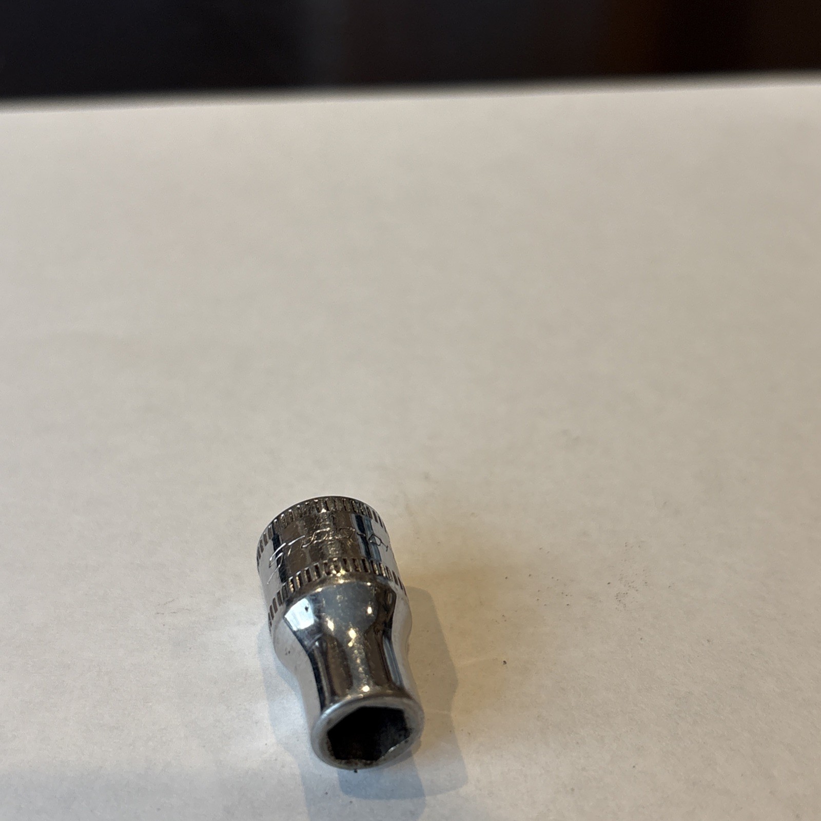 Snap-on Tools TMM6 6mm Metric Flank Drive Shallow Socket 6 Point 1/4″ Drive USA