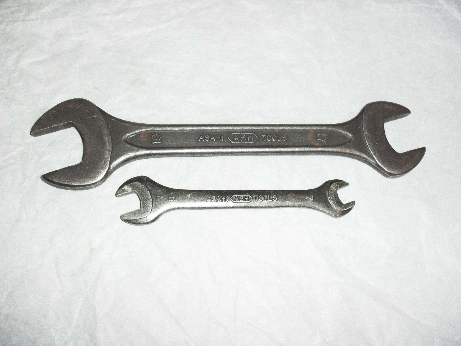 ASAHI SPANNERS ASH TOOLS SIZES; 19×17 & 8×7