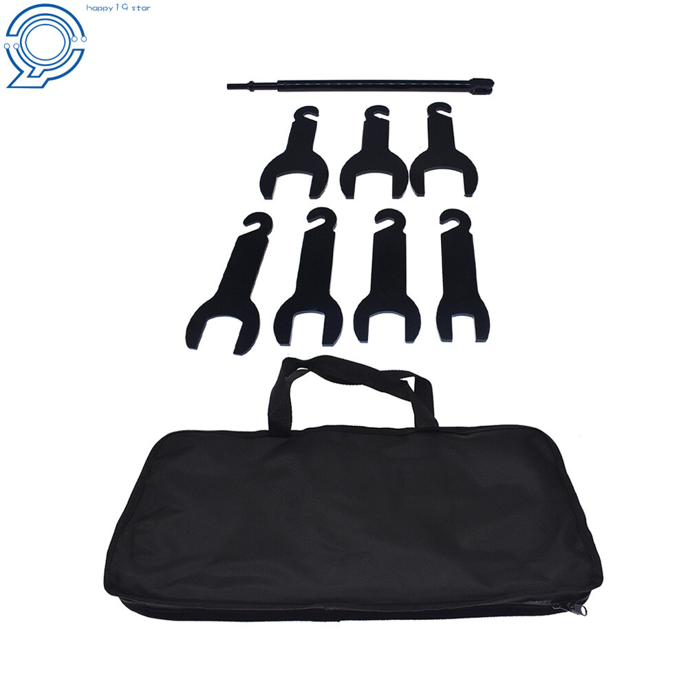 Pneumatic Fan Clutch Wrench Set Removal Tool Kit for Ford/GM/Chrysler/Jeep 43300
