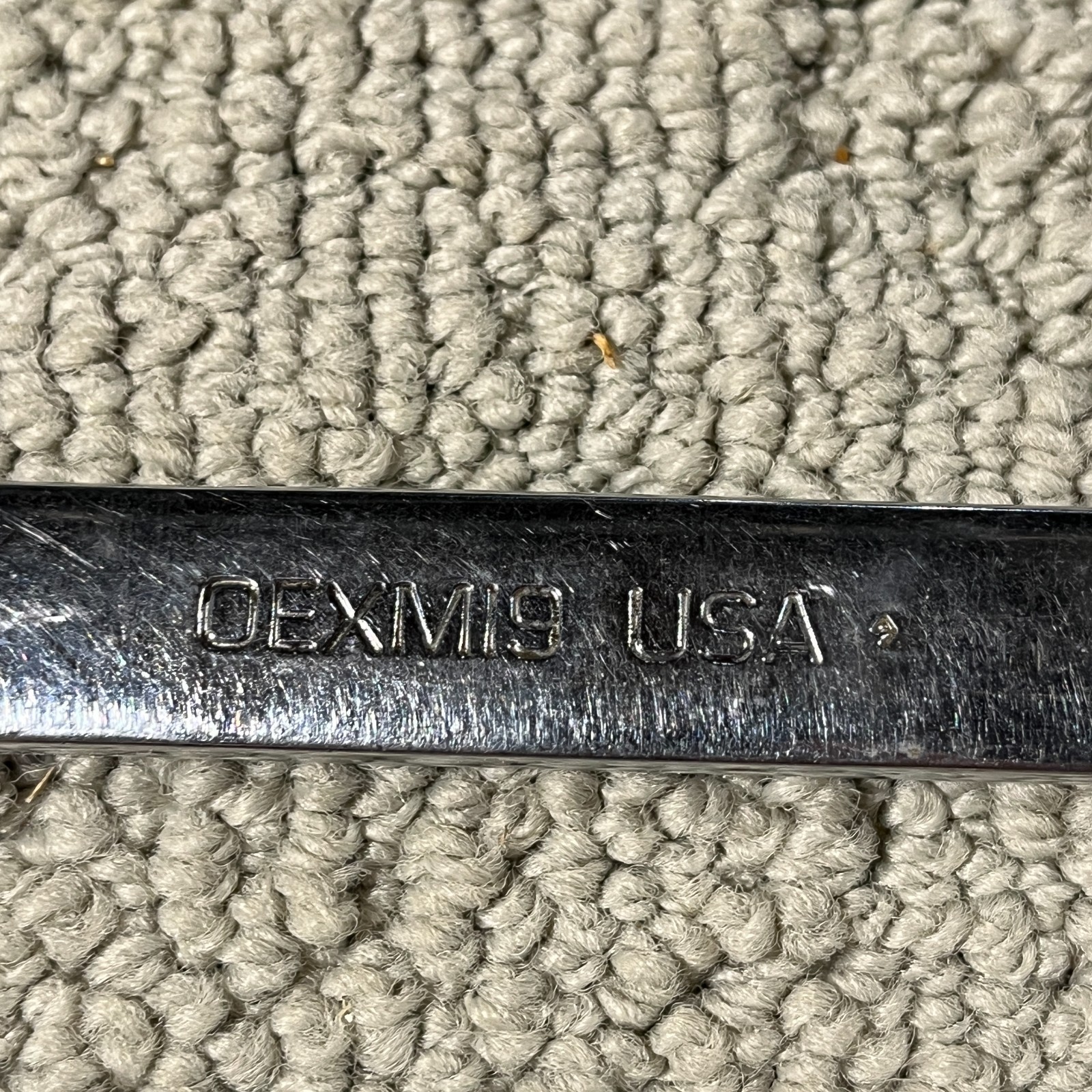 Snap On OEXM6-OEXM19 5-19mm 16 Piece 12 Point Metric Combination Wrench Set USA