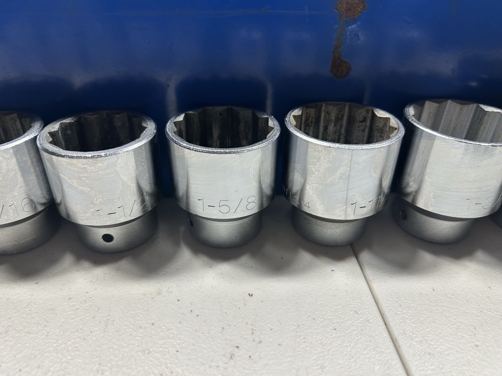 NAPA USA Made 3/4” DRIVE 12 POINT SHALLOW SOCKET SET, 24 Piece 15/16” To 2”
