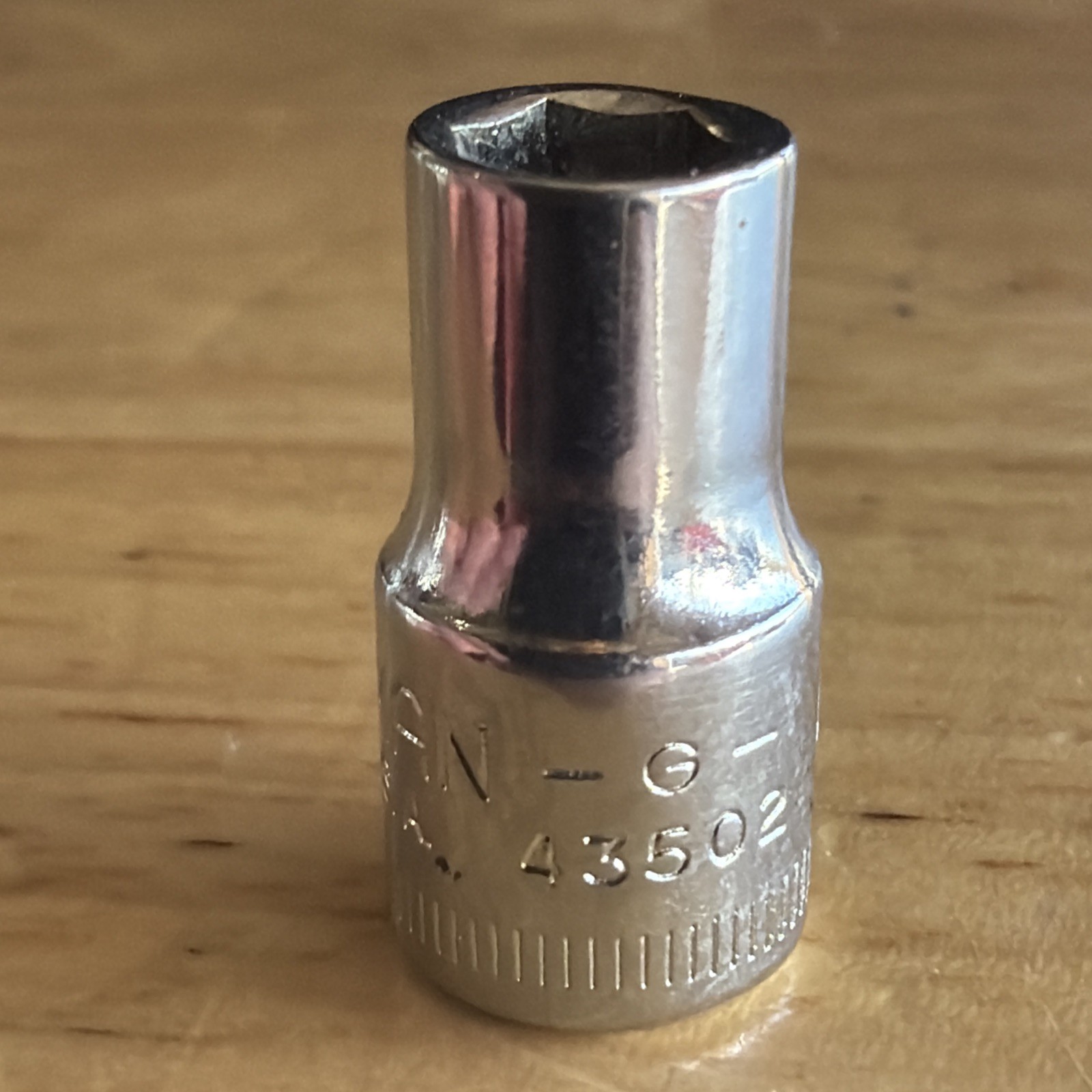 Craftsman 6mm Shallow Socket 1/4″ Drive 6 Point G Series 43502 Made in USA
