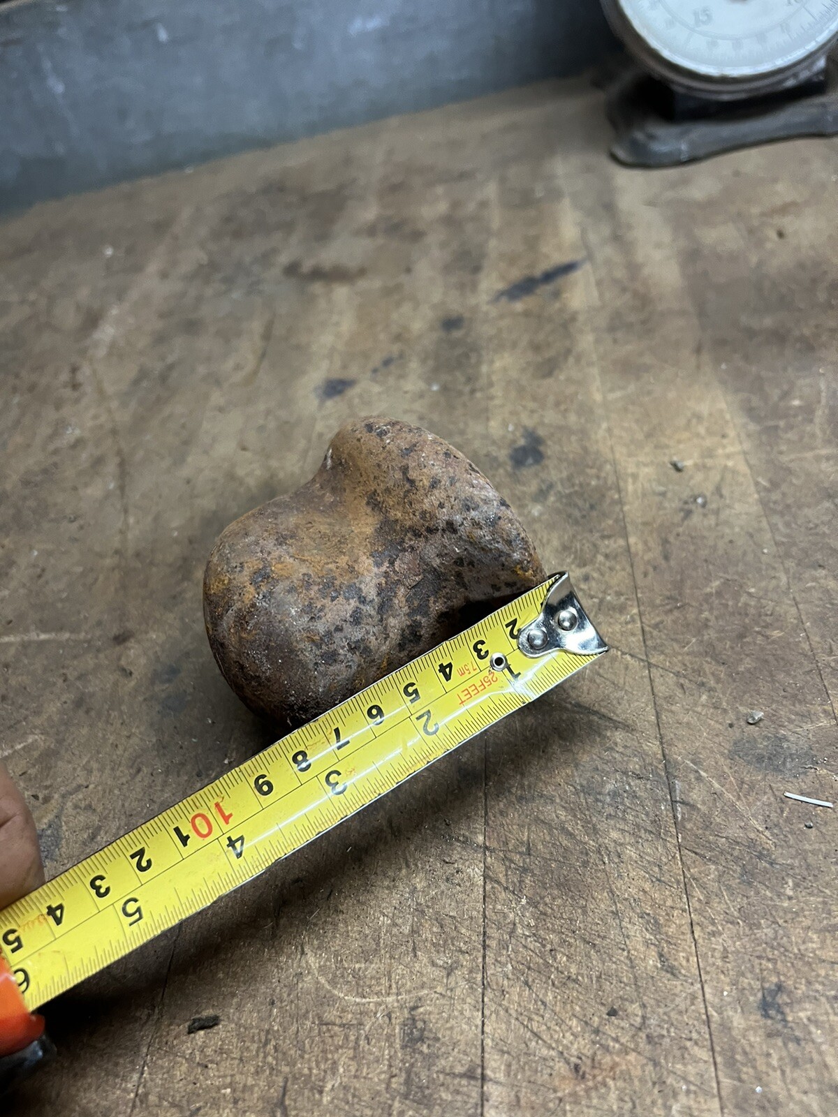 Vintage Auto Body Blob Dolly Cast Iron Hammer Anvil Hand Tool Fairmount 4.5 Lbs