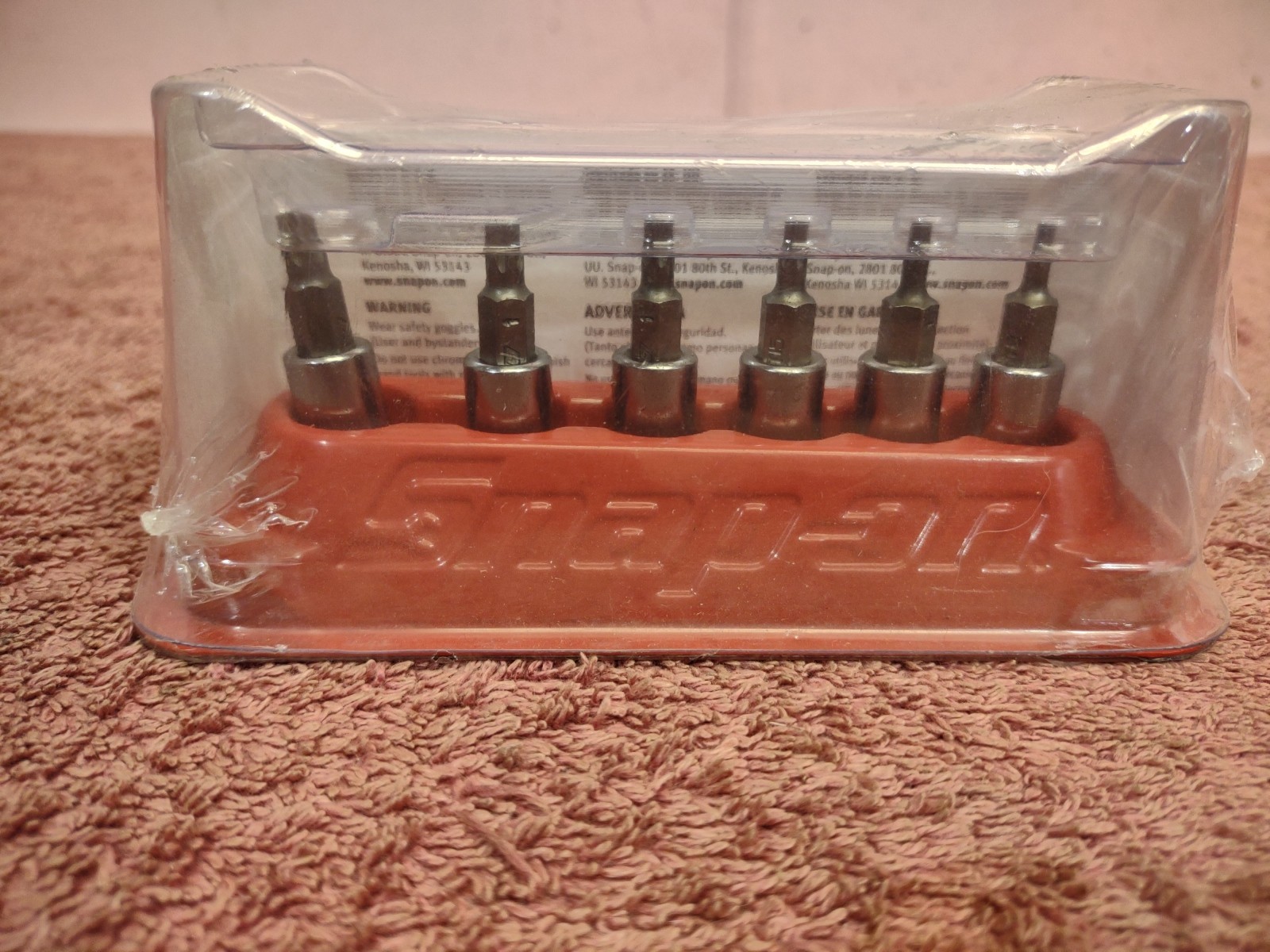 New!!! SNAP ON TOOLS USA 106TTX 6 PIECE TORX BIT SOCKET SET