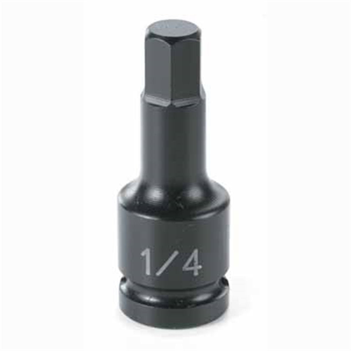 Grey Pneumatic GRE9904M Socket 4mm 1/4D Imp Hex Male, Black