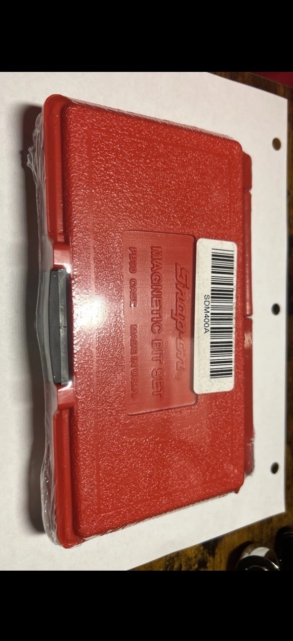 Snap On sdm400a 37 piece bit set sealed