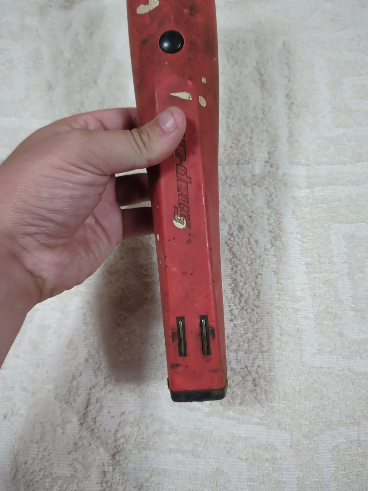 Snap on 12″ long Rechargeable LED Work Flash light No charger ECFSP30 TOOL ONLY