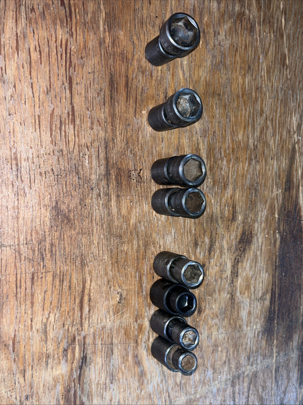 MAC XUP Series Metric Impact Swivel 3/8” drive Socket Set 11-14, 16-17, 19, 22MM