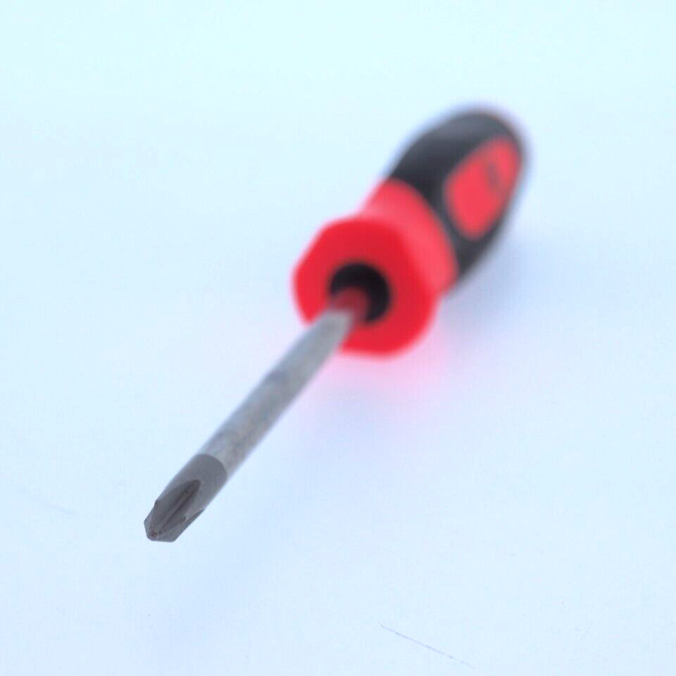 SNAP ON TOOLS MINI SCREWDRIVER ORANGE SOFT GRIP HANDLE PHILIPS POZI