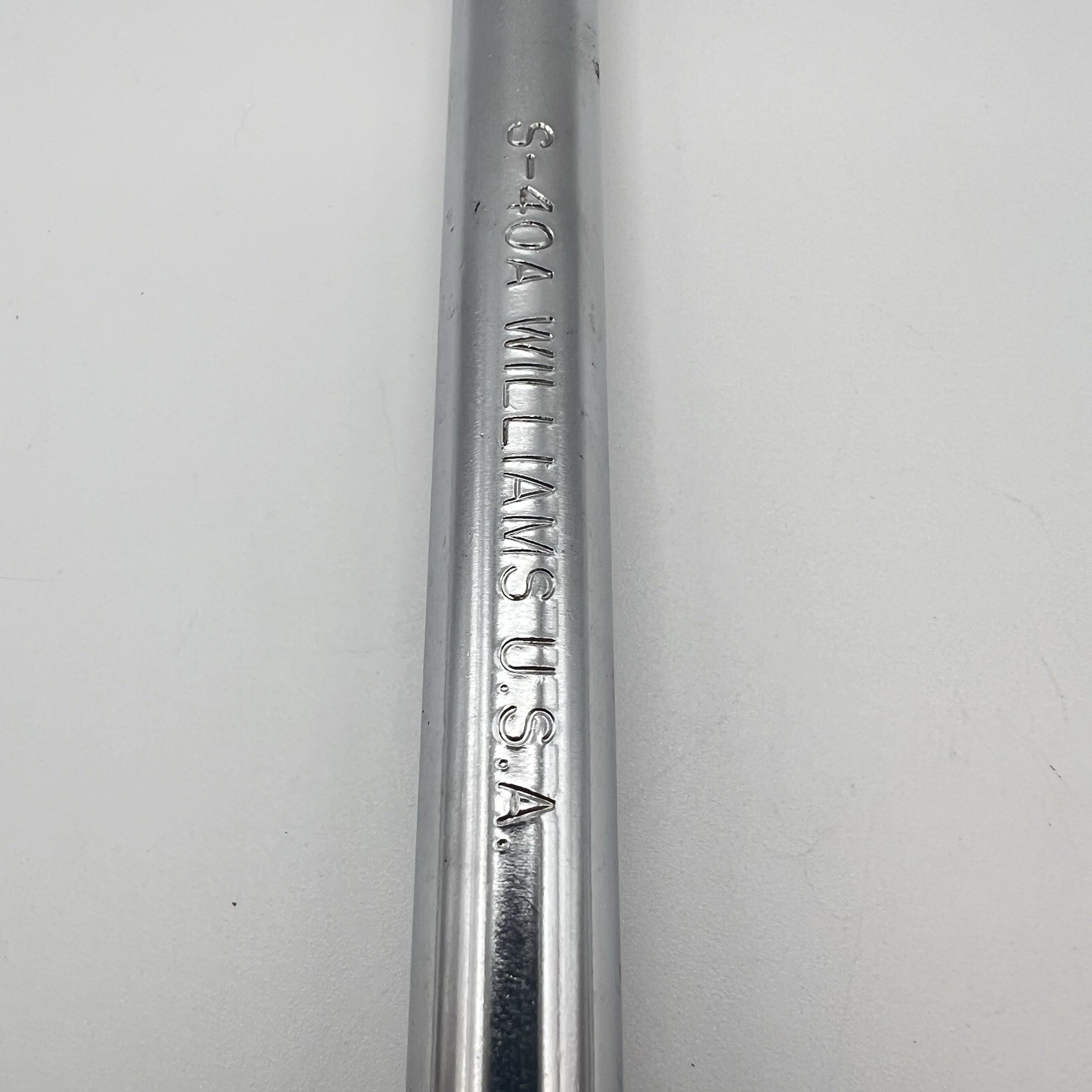 Vintage Williams USA 1/2” Drive 12” Breaker Bar S-40A Knurled Handle Made In USA